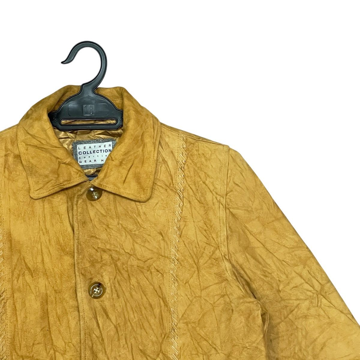 Issey Miyake Vintage Hai Sporting Gear Issey Miyake Sheep Leather Jacket Size US M / EU 48-50 / 2 - 2 Thumbnail