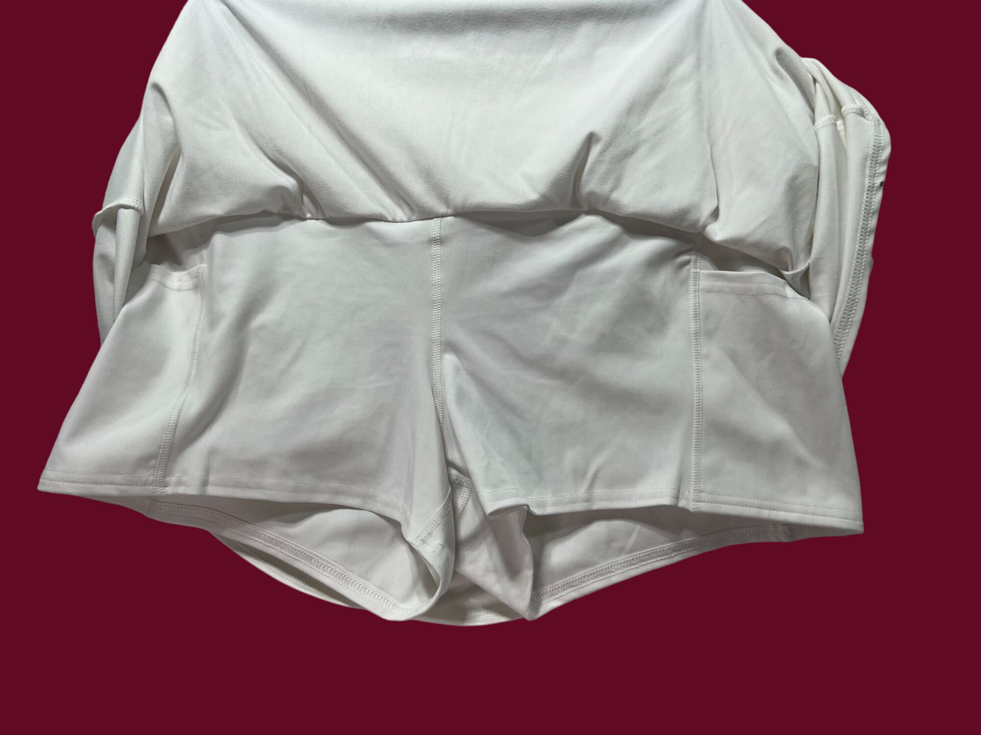 Other All In Motion - Women's Knit Shorts - White - XXL Size 38" / US 16 / IT 52 - 14 Thumbnail