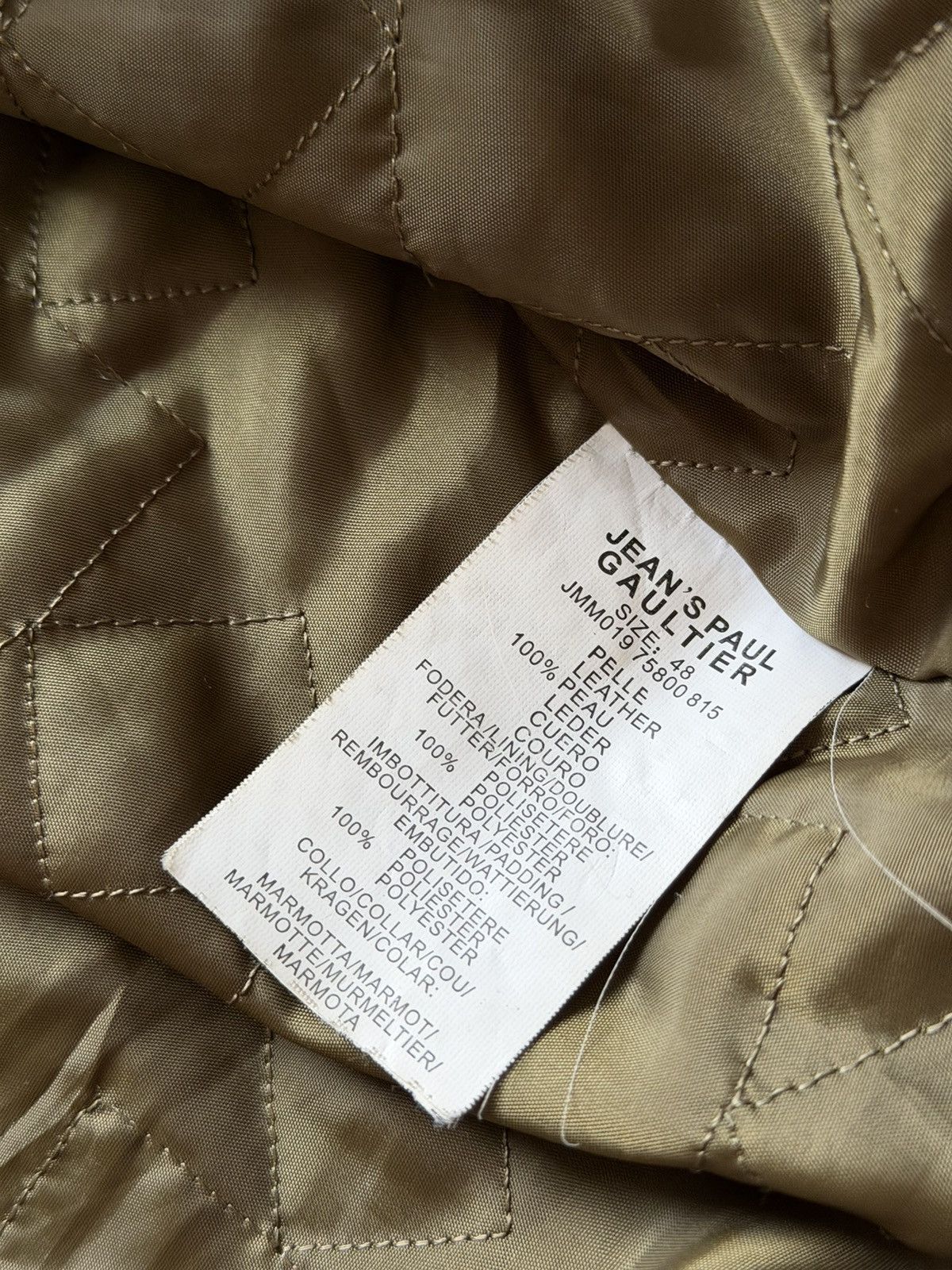 Jean Paul Gaultier Jean paul Gaultier leather fur jacket Size US M / EU 48-50 / 2 - 7 Thumbnail