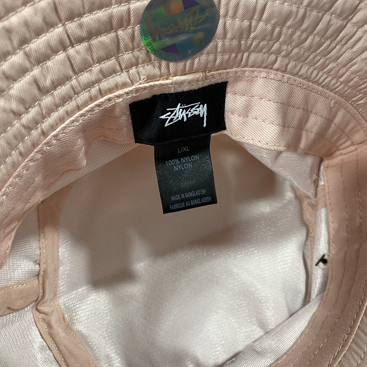 Stussy stussy reflective bucket hat pink size L/XL Size ONE SIZE - 4 Thumbnail