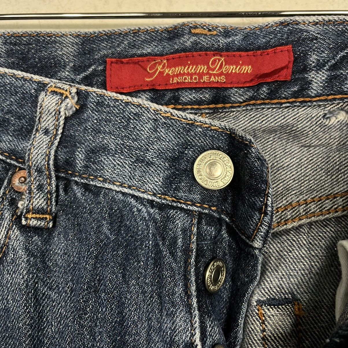 Japanese Brand Vintage Japanese Designer Redline Denim Jean Size US 31 - 17 Thumbnail