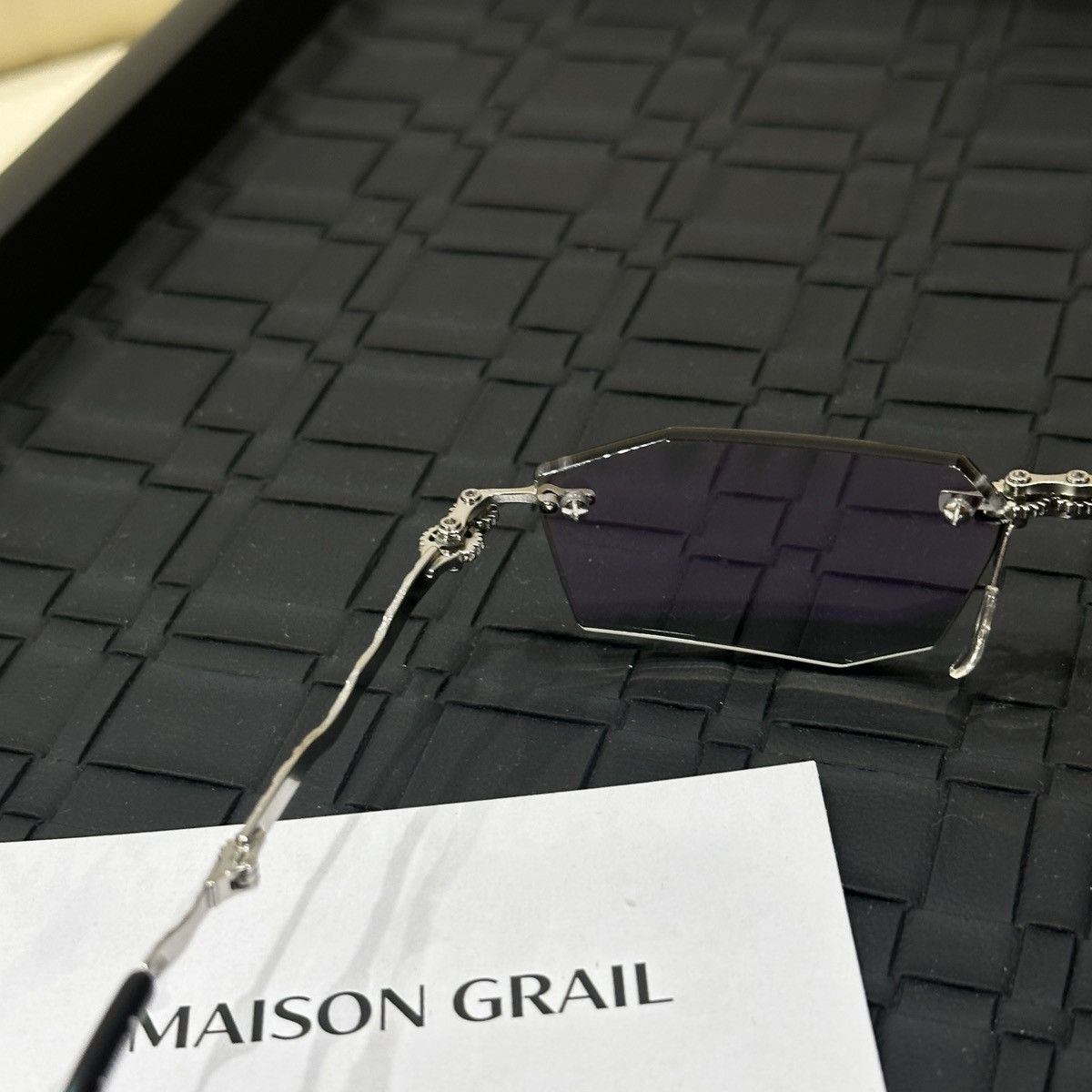 Kuboraum KUBORAUM H40 SI SUNGLASSES - FOLDABLE GLASSES Size ONE SIZE - 9 Thumbnail