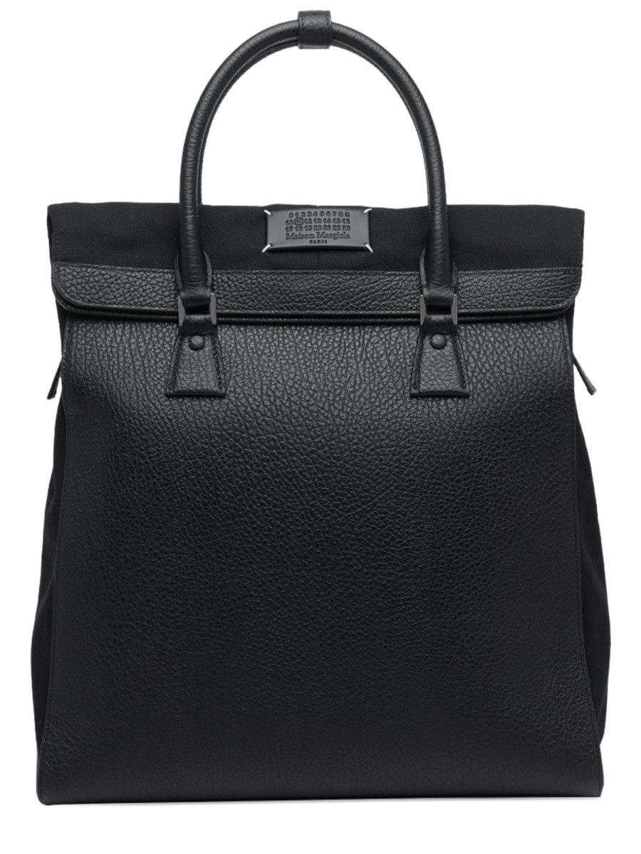 Maison Margiela MAISON MARGIELA "5AC DAILY VERTICAL" CONVERTIBLE BAG - BLACK Size ONE SIZE - 1 Thumbnail