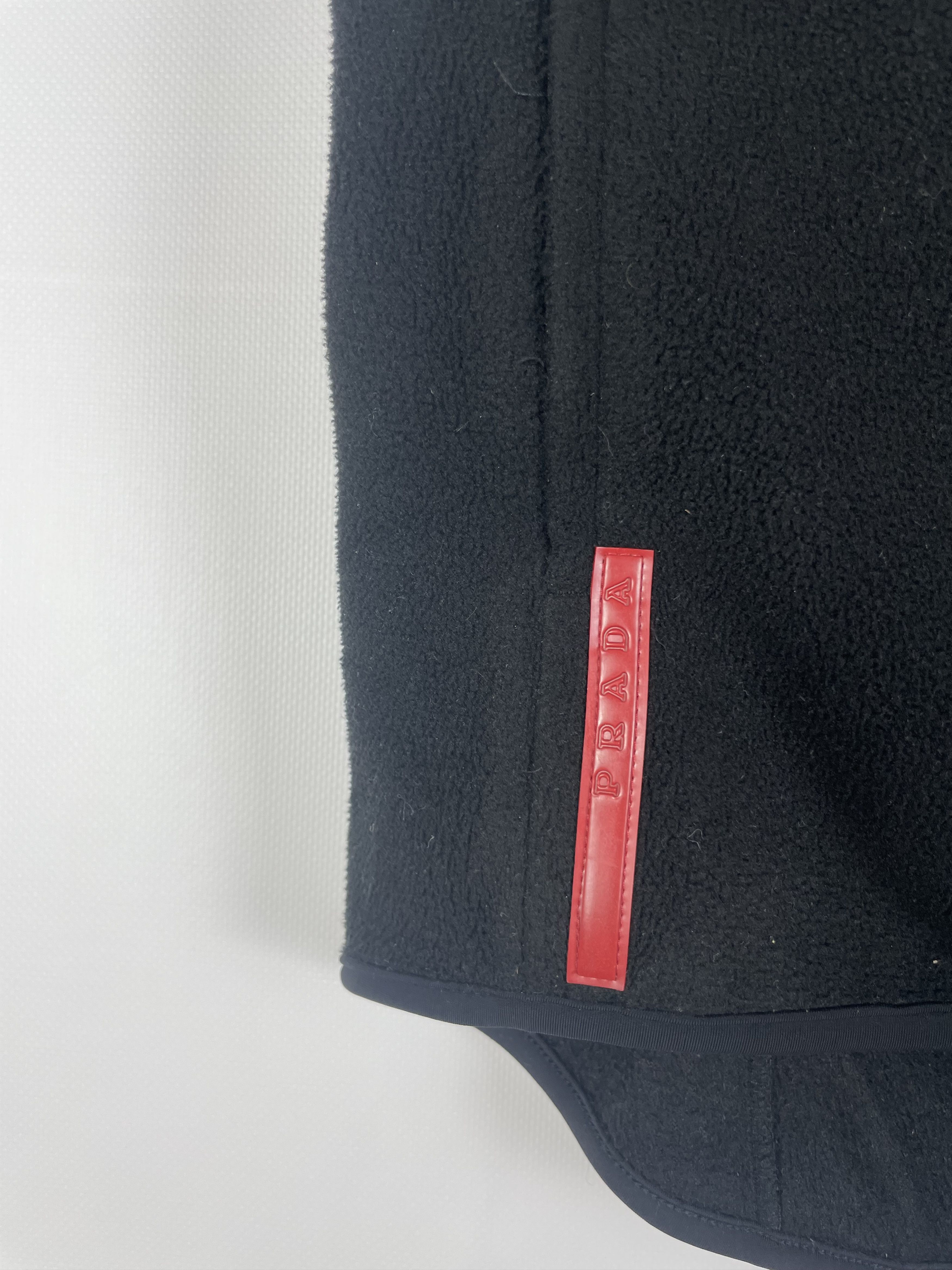 Prada Vintage Rare Prada Vest Fleece Red Tab Sweter Size US XL / EU 56 / 4 - 5 Thumbnail