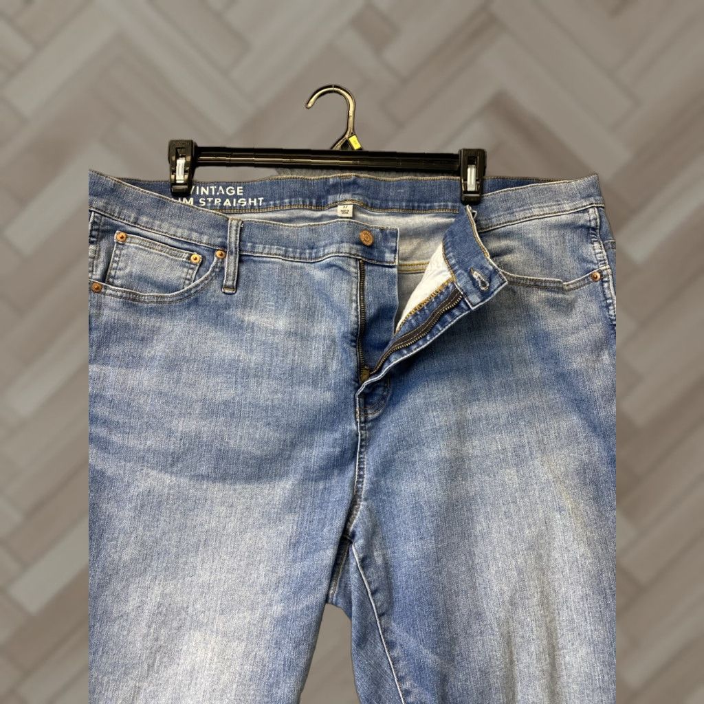 J.Crew J.Crew Jeans Slim Straight 44x26 Women Blue 90s City Preppy Vintage Slim Straight Jeans Size 30" / US 8 / IT 44 - 1 Thumbnail