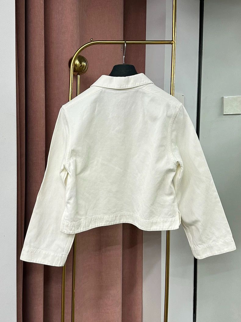 Loro Piana LORO PIANA White pocket embroidered letters Size M / US 6-8 / IT 42-44 - 3 Thumbnail