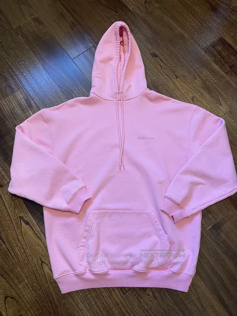 Balenciaga Balenciaga Pink Sweatshirt Size US M / EU 48-50 / 2 - 1 Thumbnail