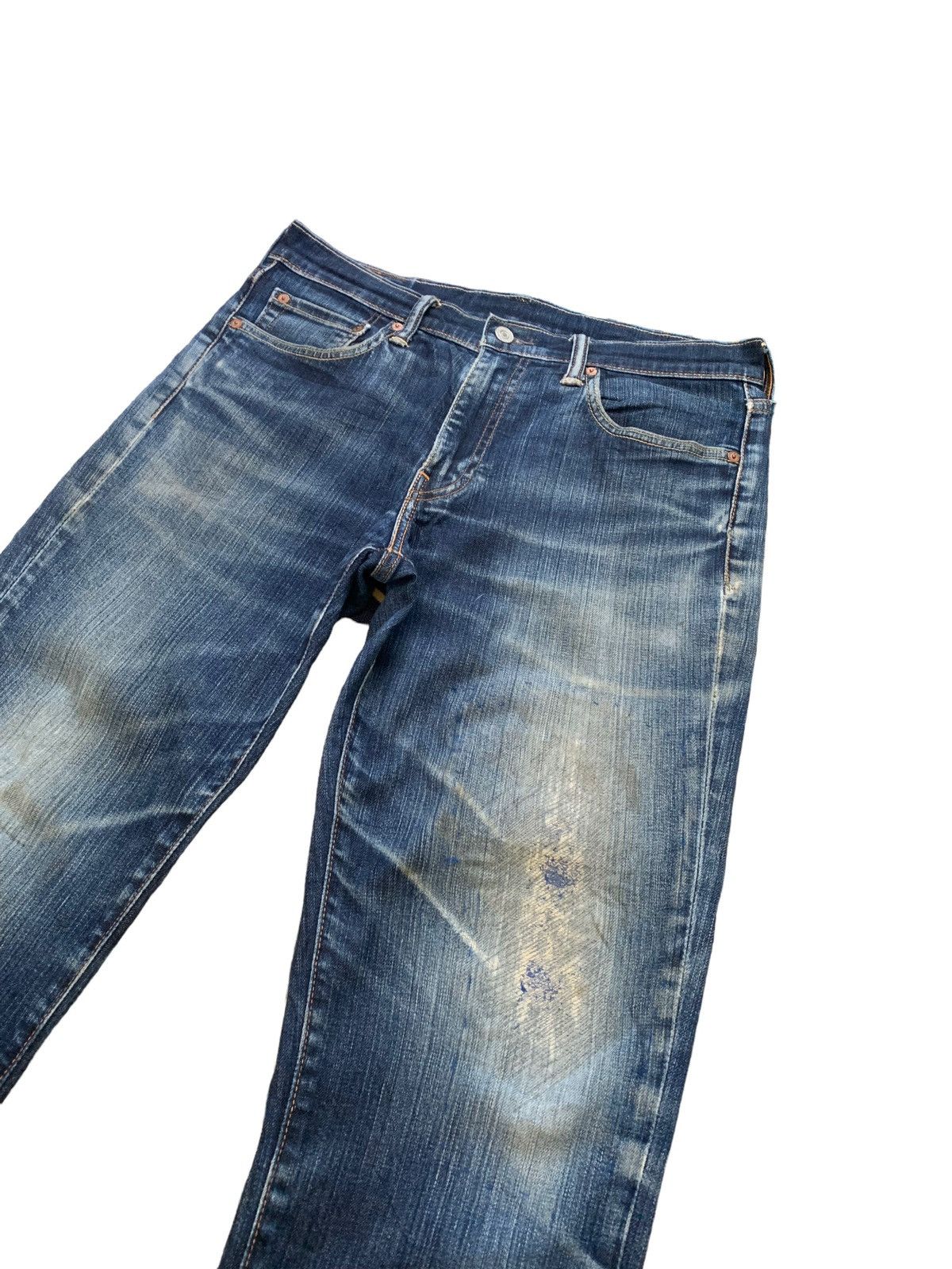 Levi's Levis 511 Distress Denim Pants (AB20) Size US 33 - 4 Thumbnail