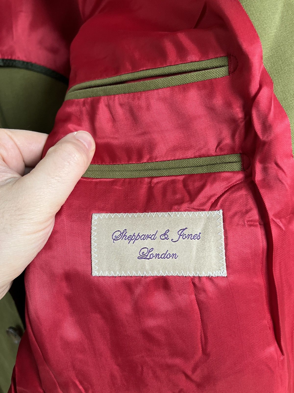 Other Conrad Hasselbach Green Cotton Heavy Classic Hunting Coat Size US L / EU 52-54 / 3 - 17 Thumbnail