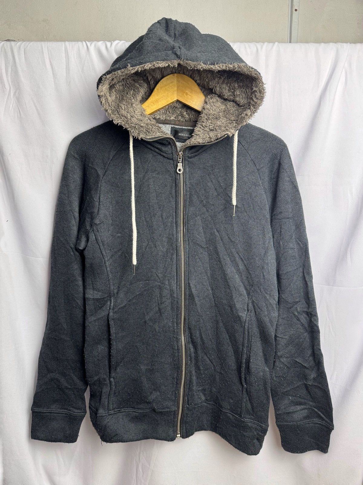 If Six Was Nine × Japanese Brand × Le Grande Bleu (L.G.B.) Nota Bene Hoodie Fur Japanese Size US M / EU 48-50 / 2 - 2 Thumbnail