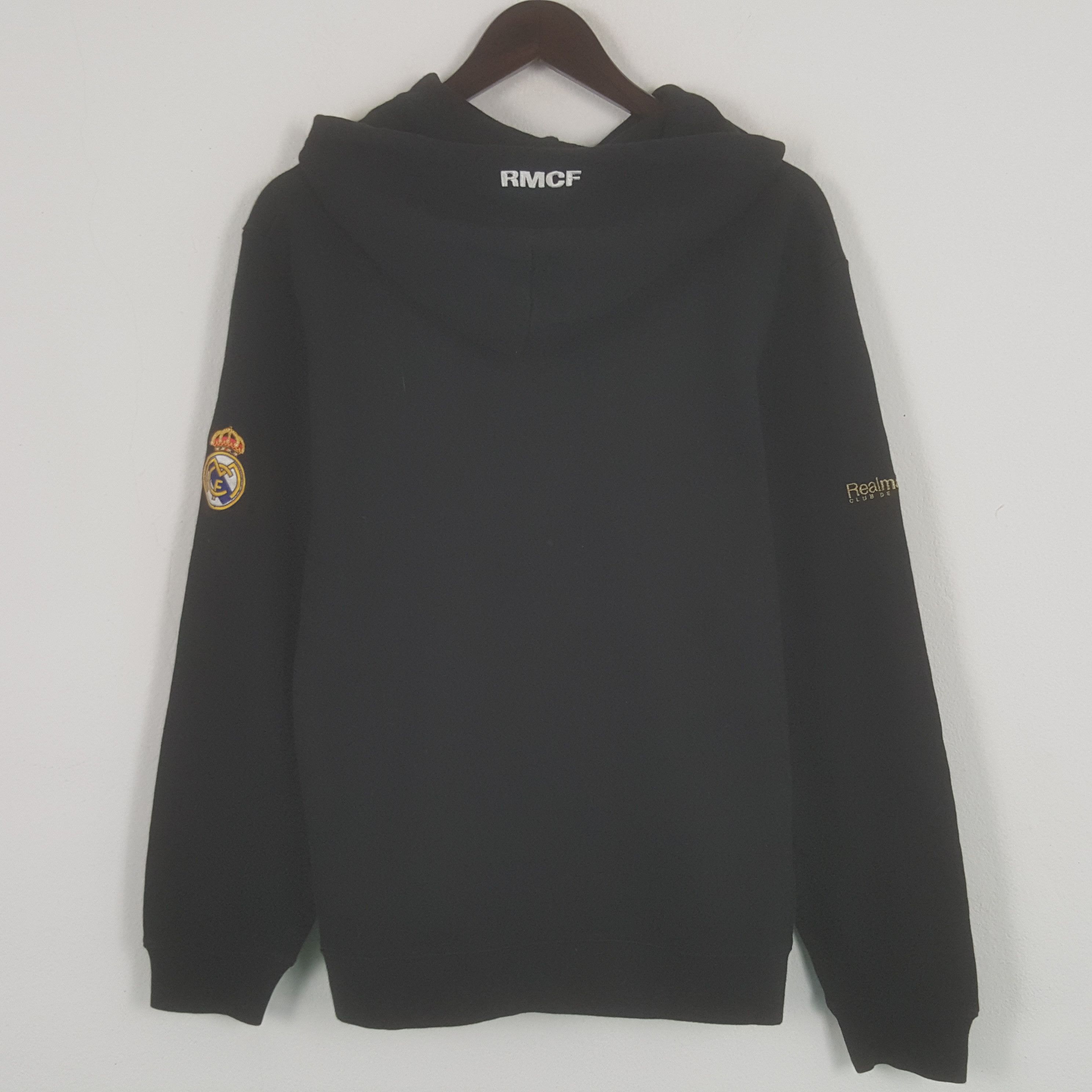 Adidas × Vintage Vintage Adidas x Real Madrid Big Logo Sweatshirt Hoodies Size US S / EU 44-46 / 1 - 3 Thumbnail