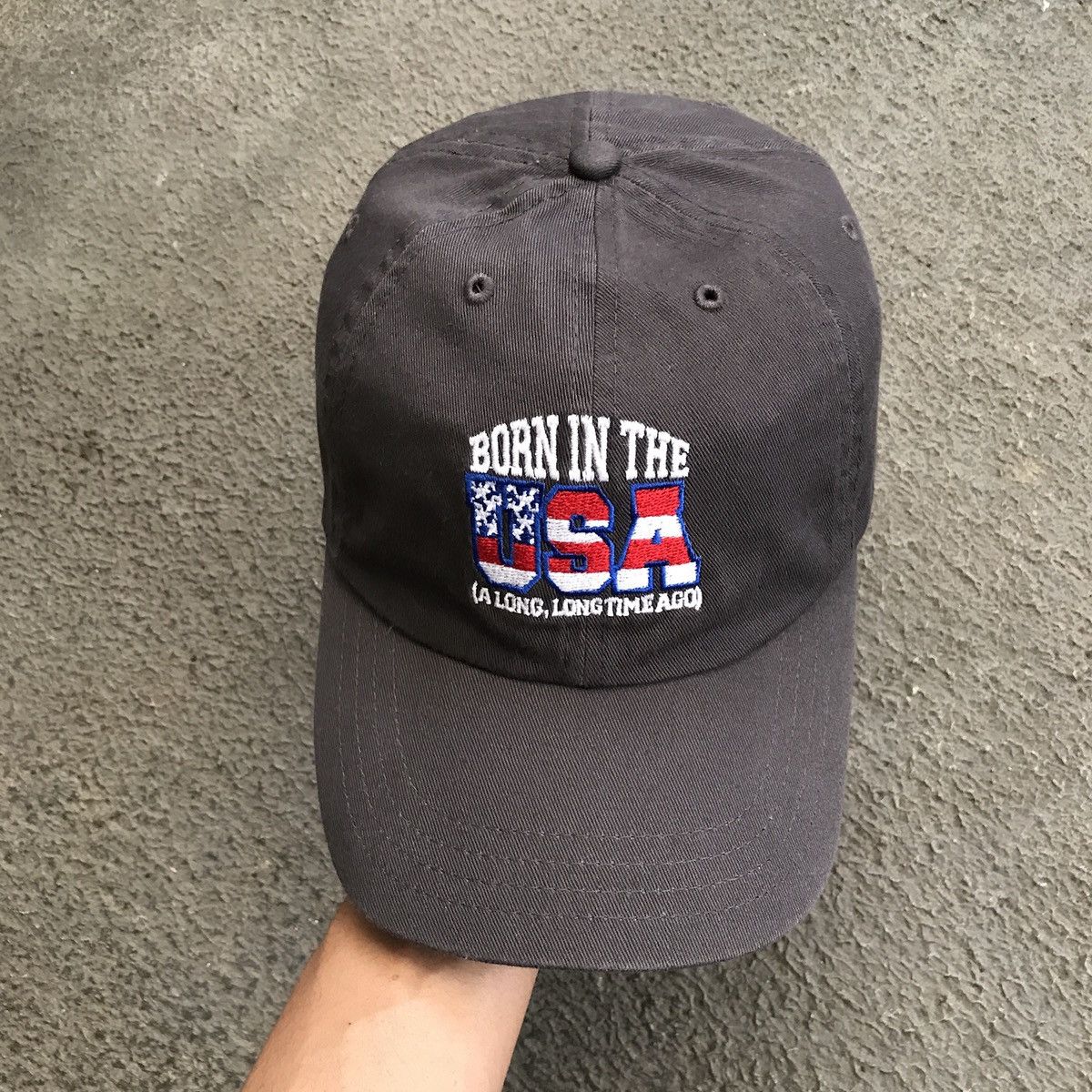Band Tees 00s BORN IN THE USA Bruce Springsteen Cap Hat Size ONE SIZE - 4 Thumbnail