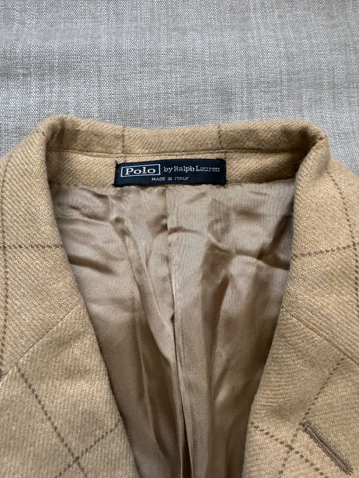 Polo Ralph Lauren Polo by Ralph Lauren Made in Italy Angora Blend Jacket Size 44L - 6 Thumbnail