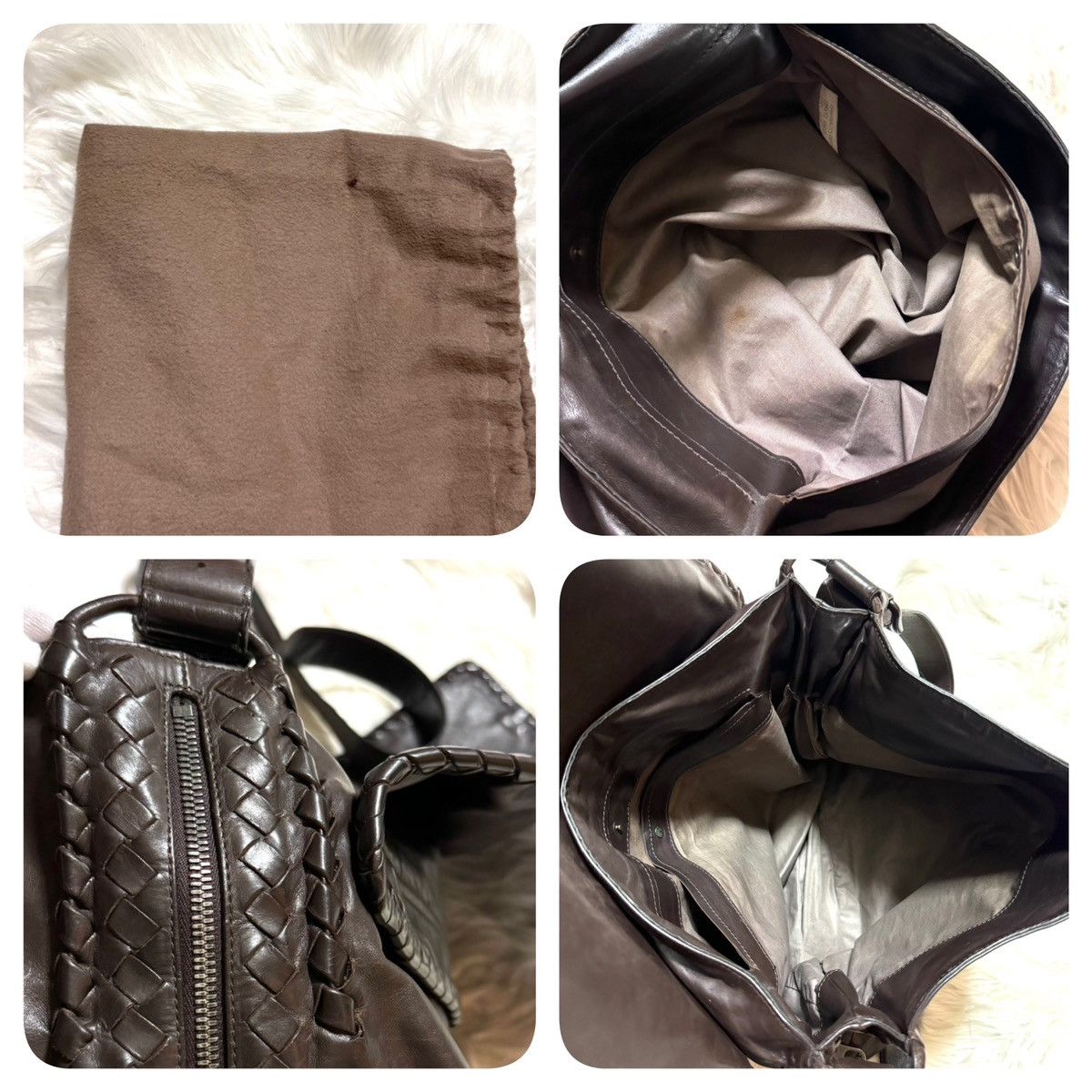 Bottega Veneta Bottega Veneta Intrecciato Piping Leather Shoulder Bag Size ONE SIZE - 3 Thumbnail