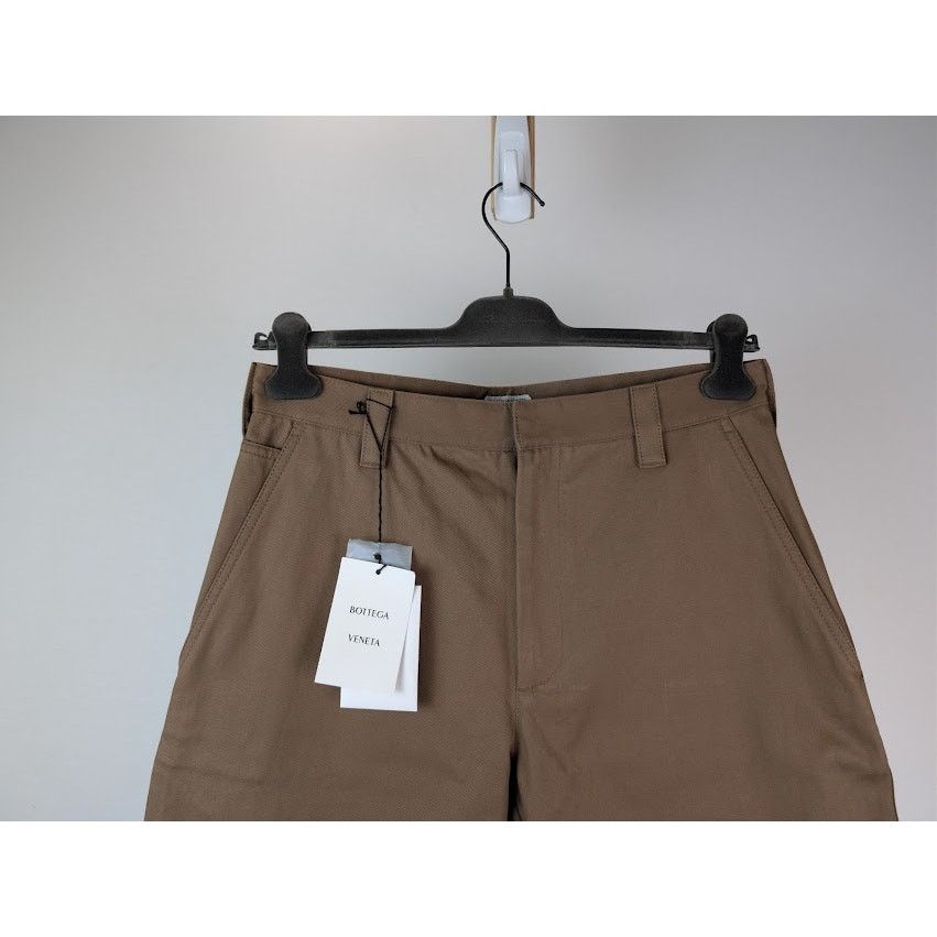 Bottega Veneta o1rshd1 Stretch Water Repellent Cotton Trousers Pant Fondant Size US 30 / EU 46 - 3 Thumbnail