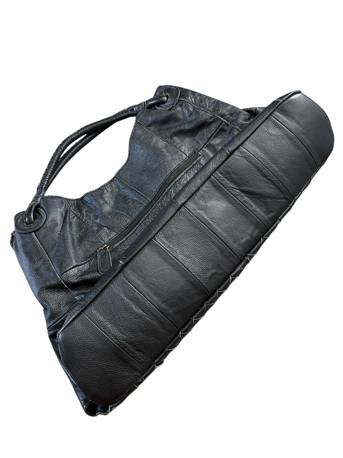 GOA Vintage G.O.A Braided Leather Hobo Bag Size ONE SIZE - 8 Thumbnail
