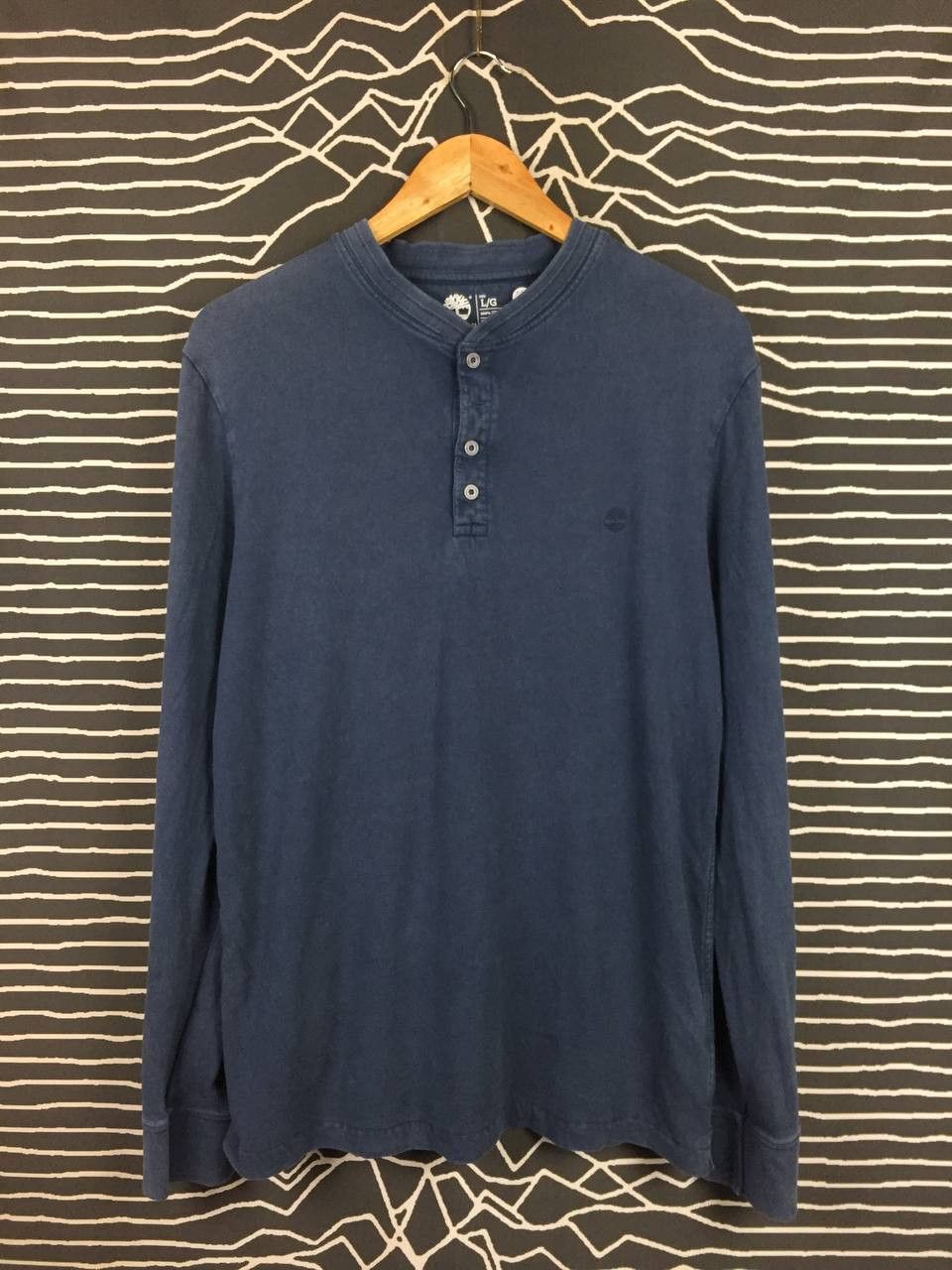 Timberland Timberland Small Logo Long Sleeve Slim Fit Henley Tee Size US L / EU 52-54 / 3 - 1 Thumbnail