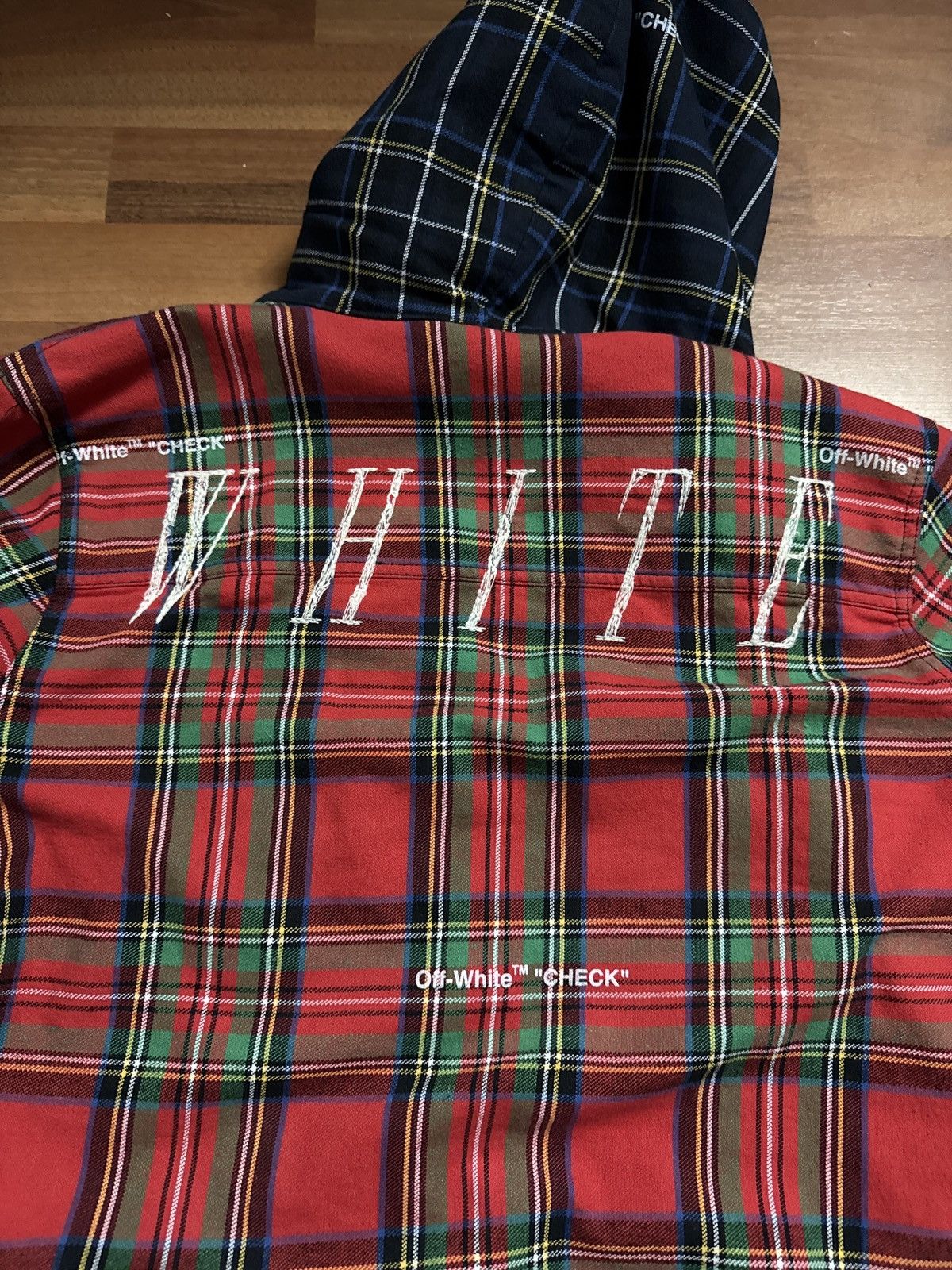 Off-White × Virgil Abloh Off white flannel Size US M / EU 48-50 / 2 - 2 Thumbnail