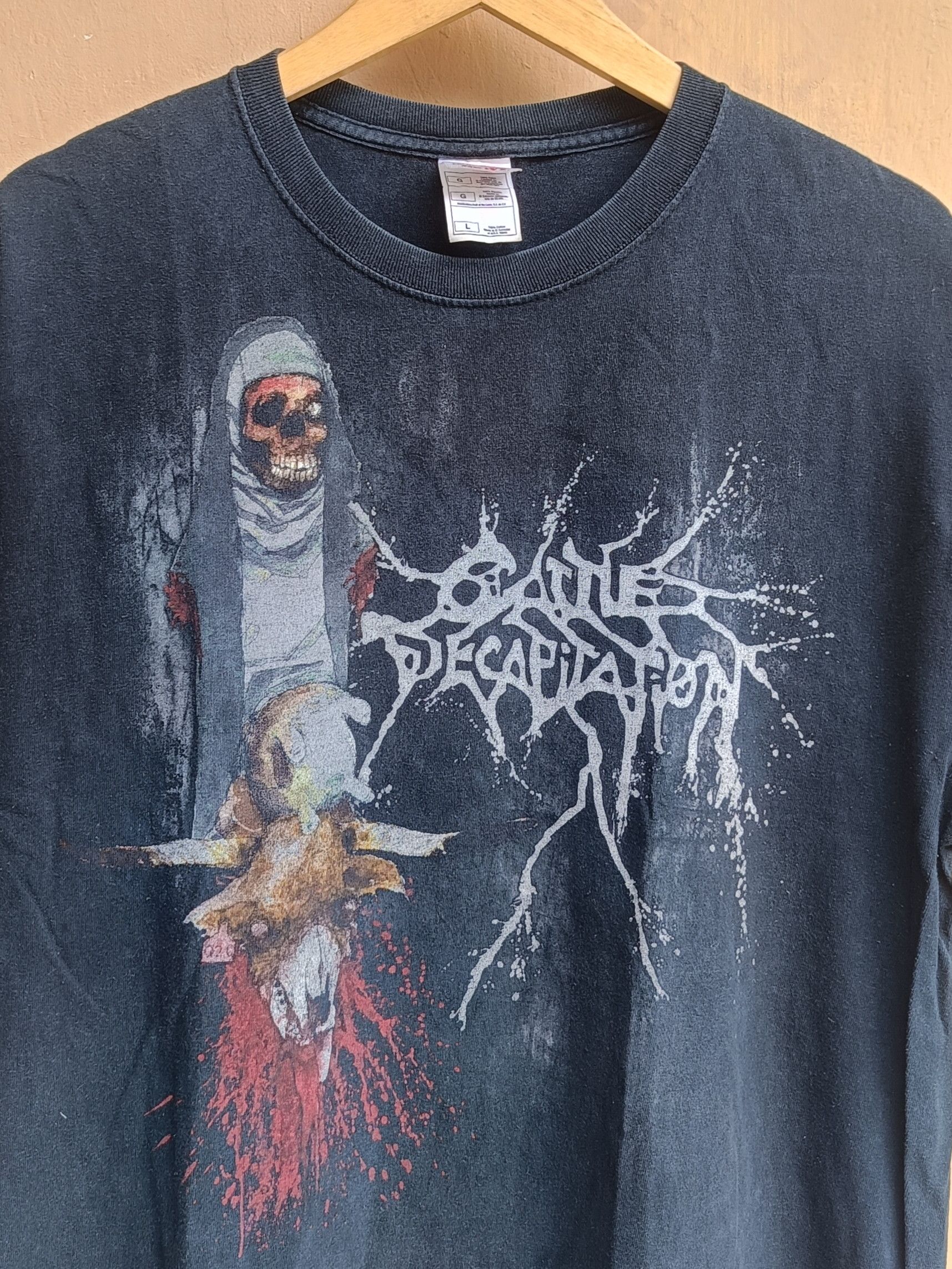 Band Tees × Fruit Of The Loom Cattle decapitation metal band tee Size US L / EU 52-54 / 3 - 2 Thumbnail
