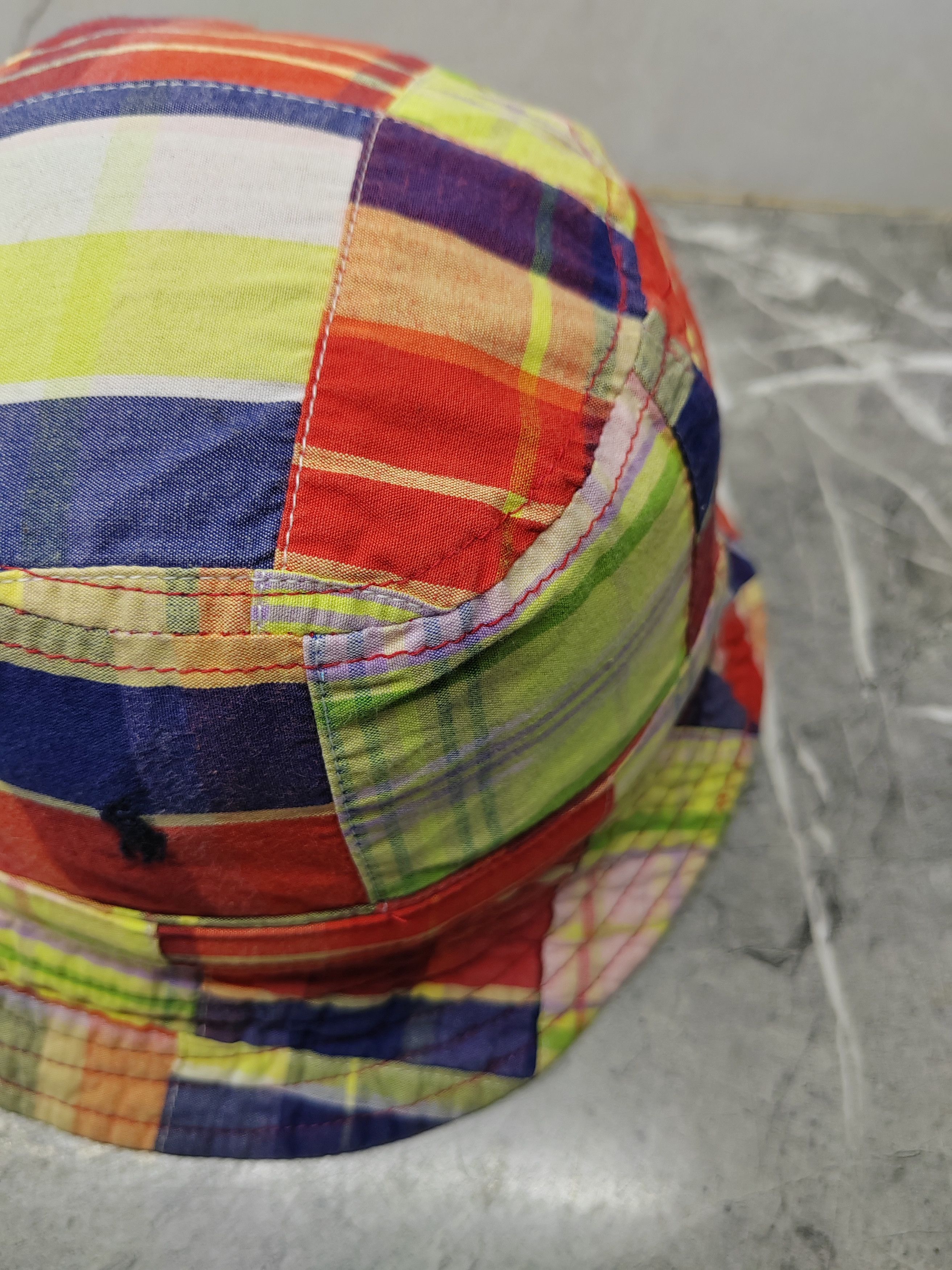 Polo Ralph Lauren Vintage Polo Ralph Lauren Multicolour Bucket Hat Size ONE SIZE - 3 Thumbnail