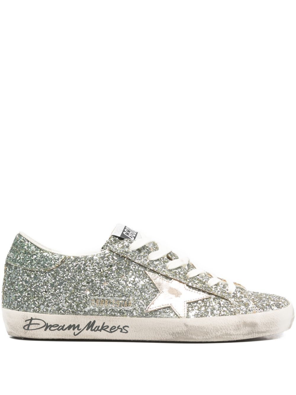 Golden Goose SUPER-STAR LEATHER SNEAKERS Size US 11 / IT 41 - 1 Thumbnail