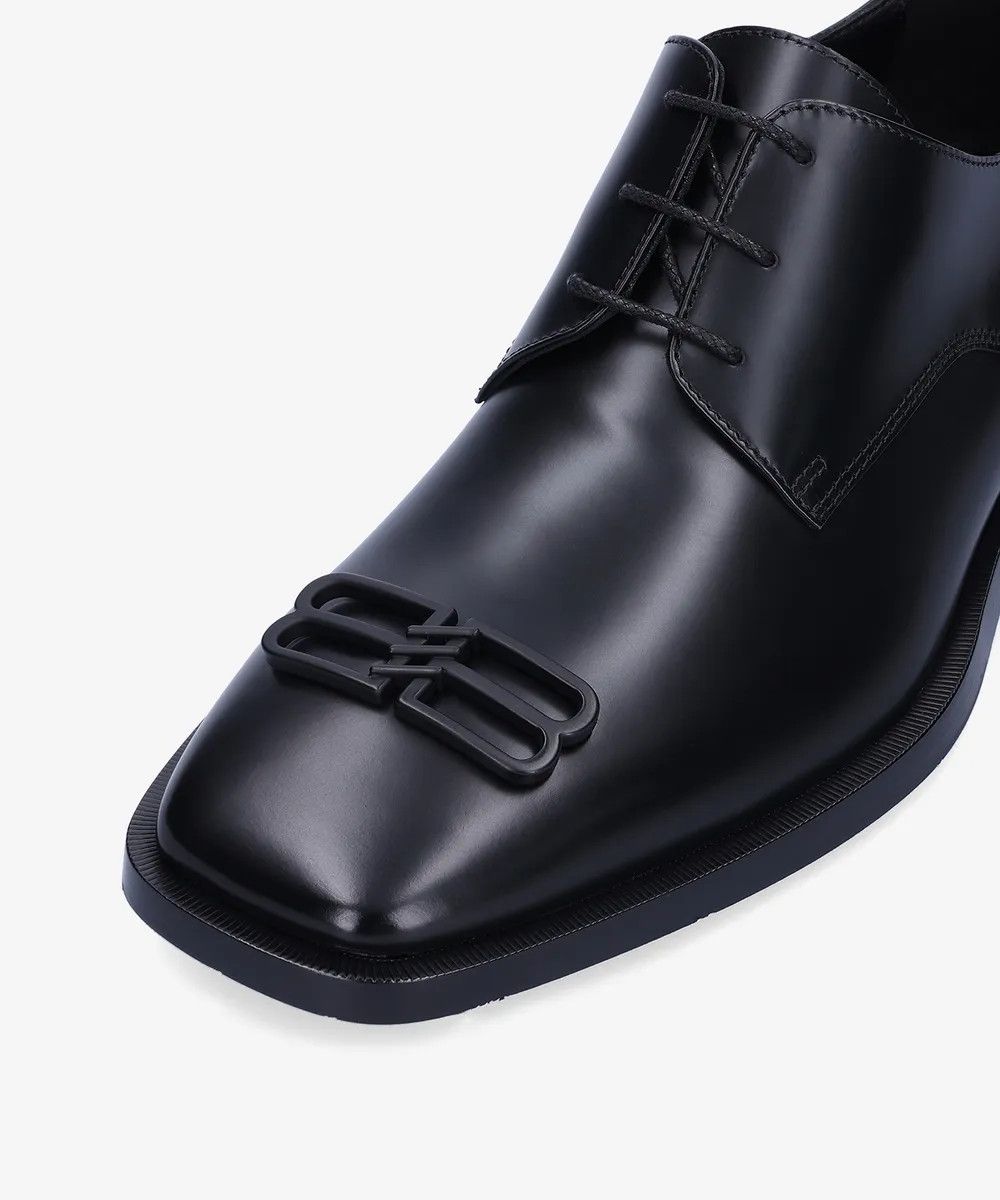 Balenciaga o1w1db10325 BB Icon Rim Derbie Shoes in Black Size US 9 / EU 42 - 4 Thumbnail