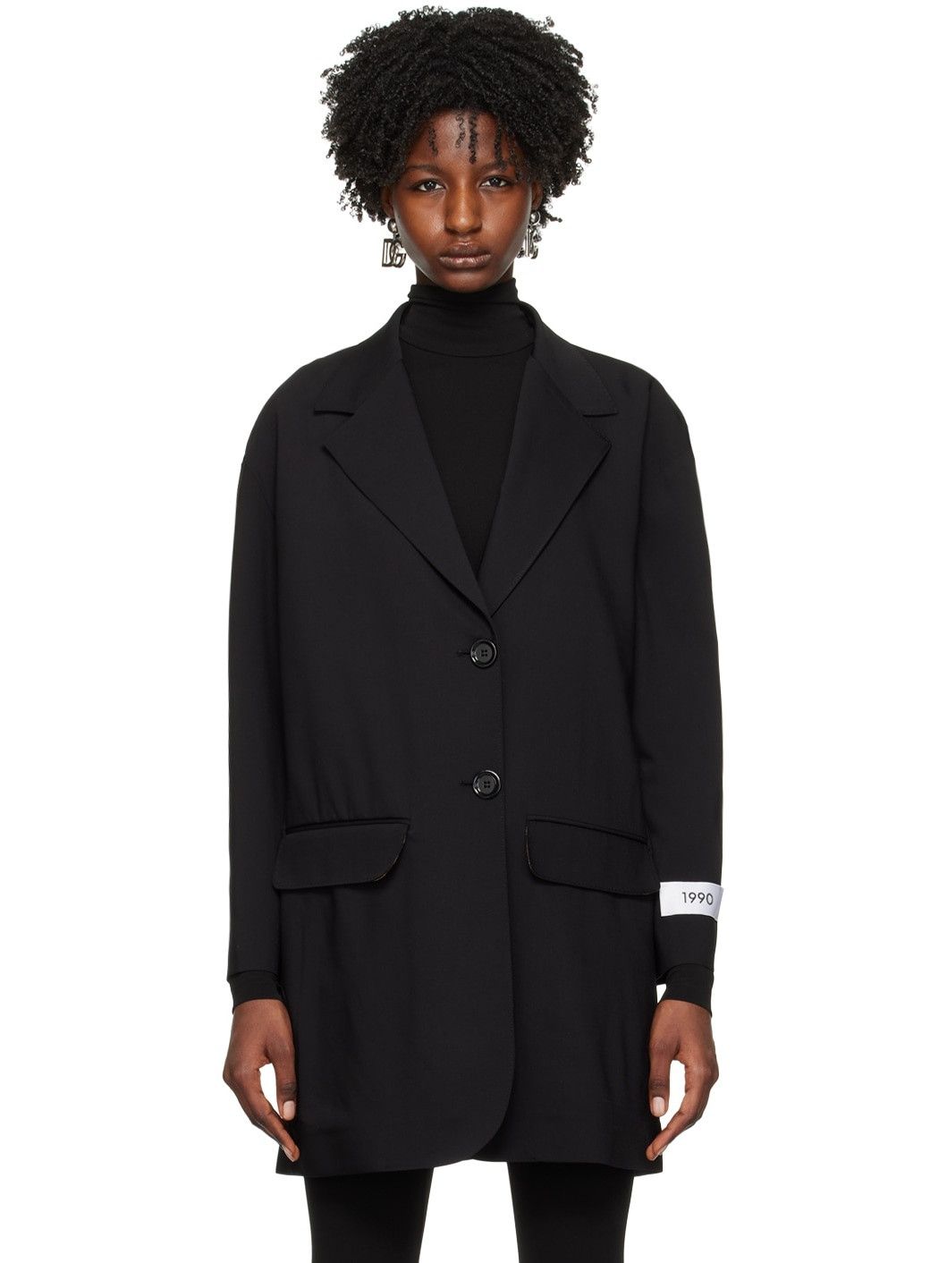 Dolce & Gabbana o1y0825 Blazer in Black Size M / US 6-8 / IT 42-44 - 1 Thumbnail