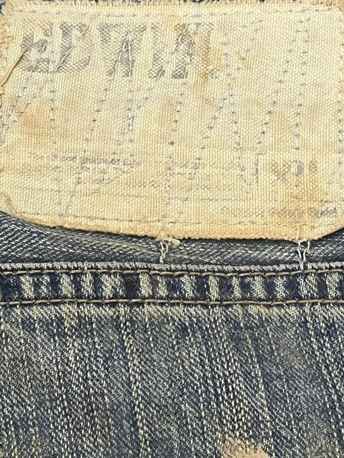 Edwin Vintage Edwin Exclusive Vintage Mudwash Patchwork Denim Size US 32 / EU 48 - 9 Thumbnail