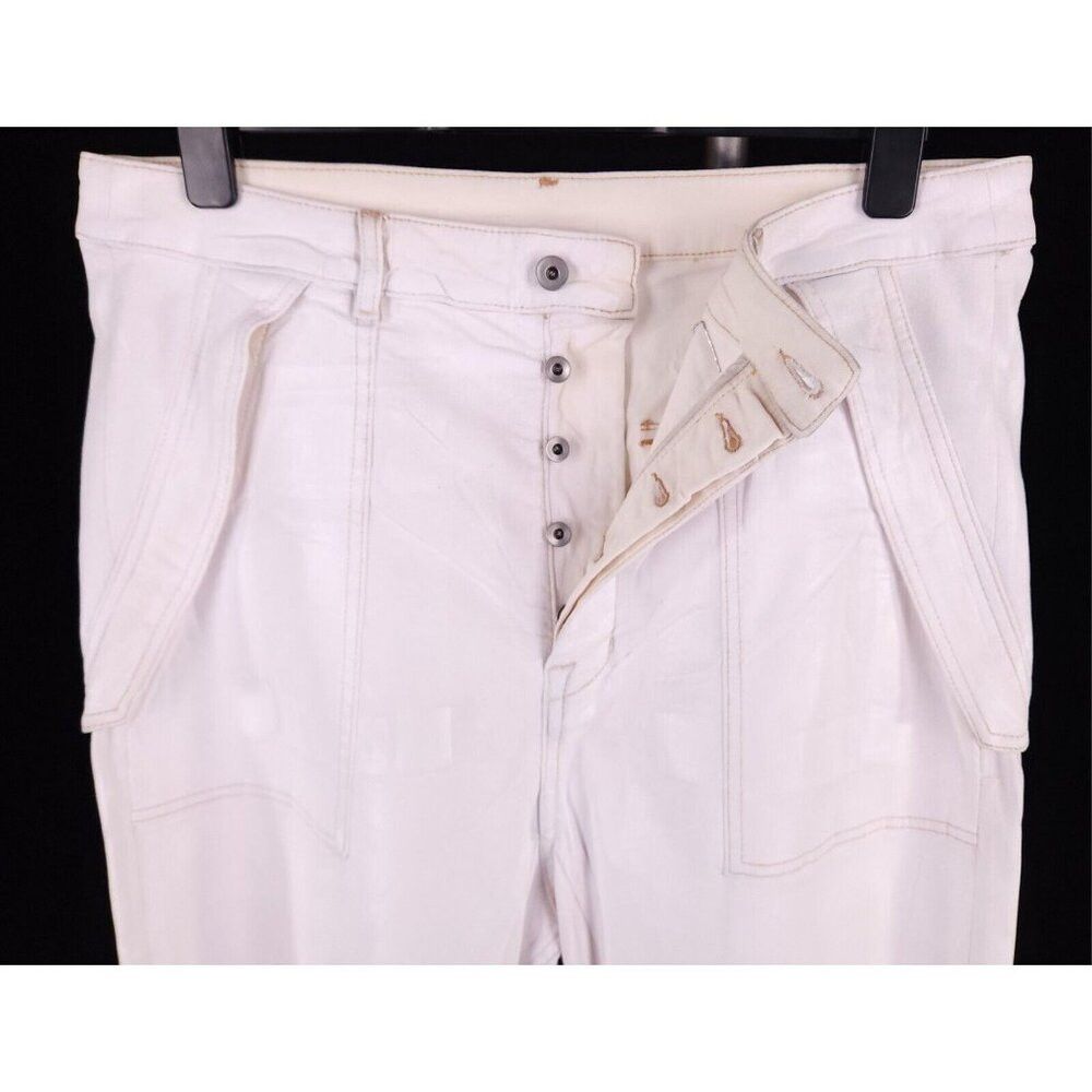 Rick Owens Rick Owens DRKSHDW Cargo Collapse Cropped Cut Pant 36 L Men Size US 36 / EU 52 - 4 Thumbnail