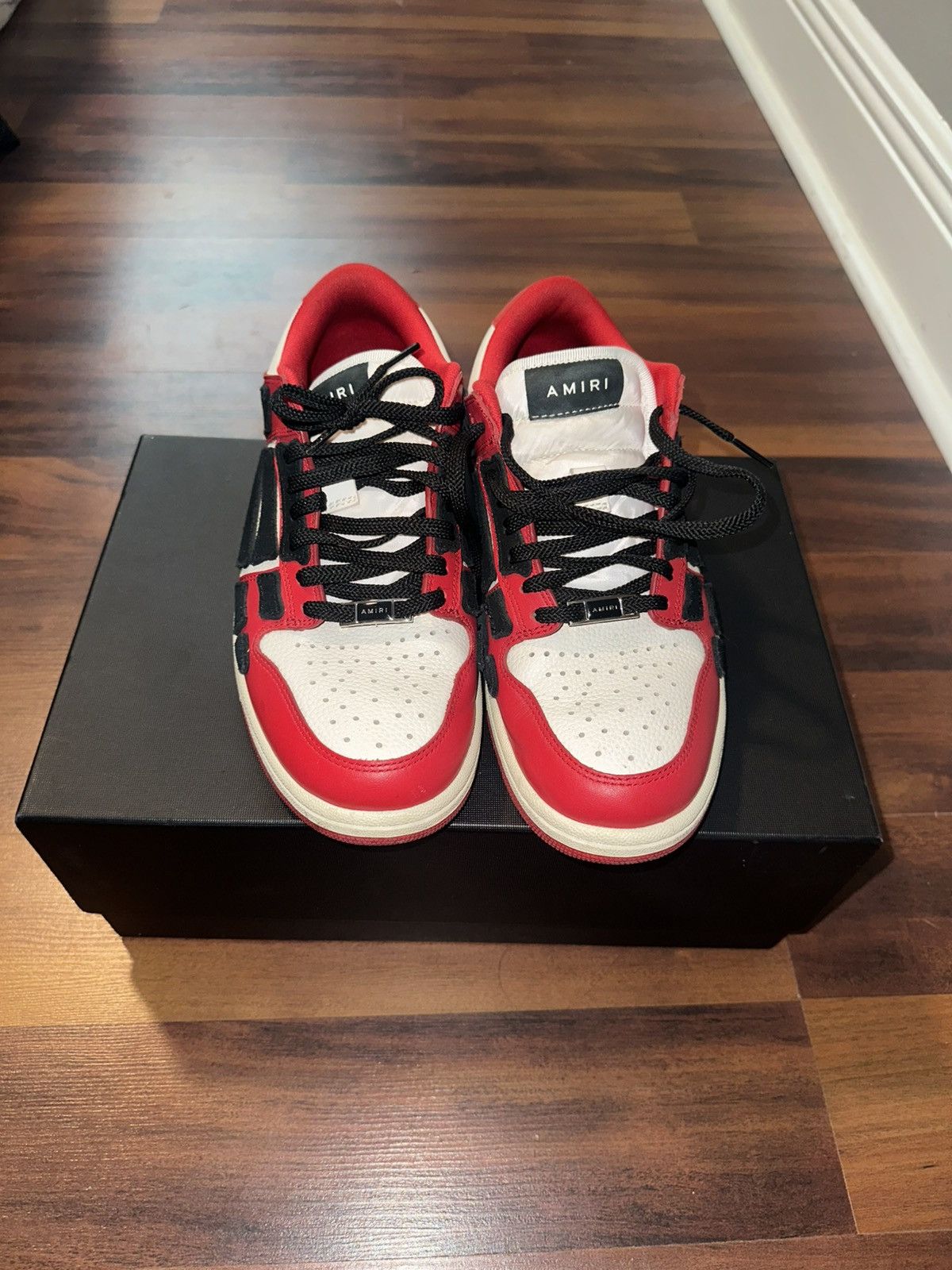 Amiri Amiri Skel Top Low Size US 8 / EU 41 - 8 Thumbnail