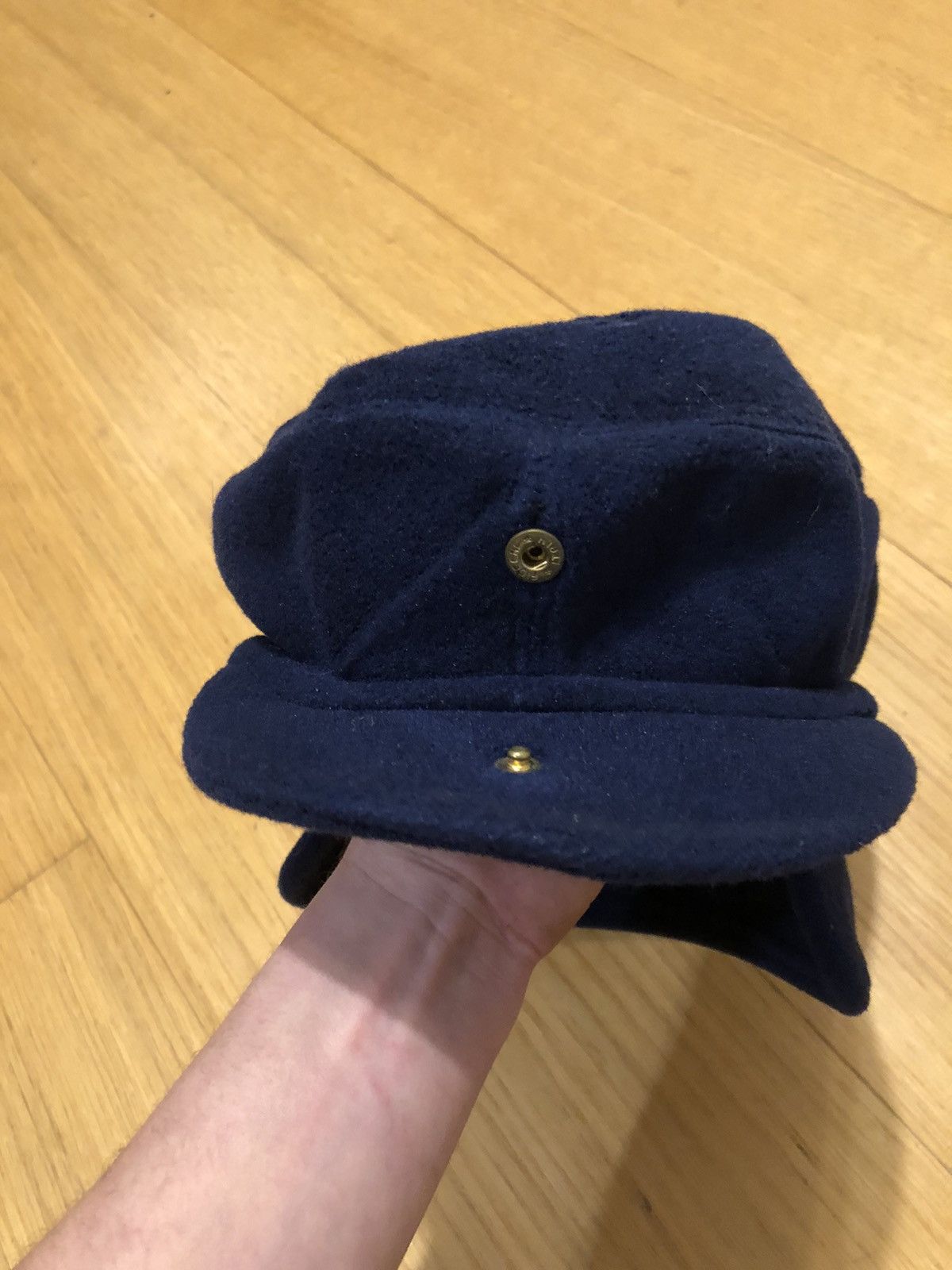 Fila × Vintage Vintage Fila Fleece Hat Cap Size ONE SIZE - 6 Thumbnail