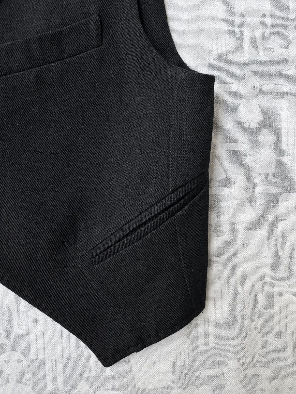 Ann Demeulemeester Ann Demeulemeester AW06 Cropped Peak Lapel Vest Size XS / US 0-2 / IT 36-38 - 4 Thumbnail