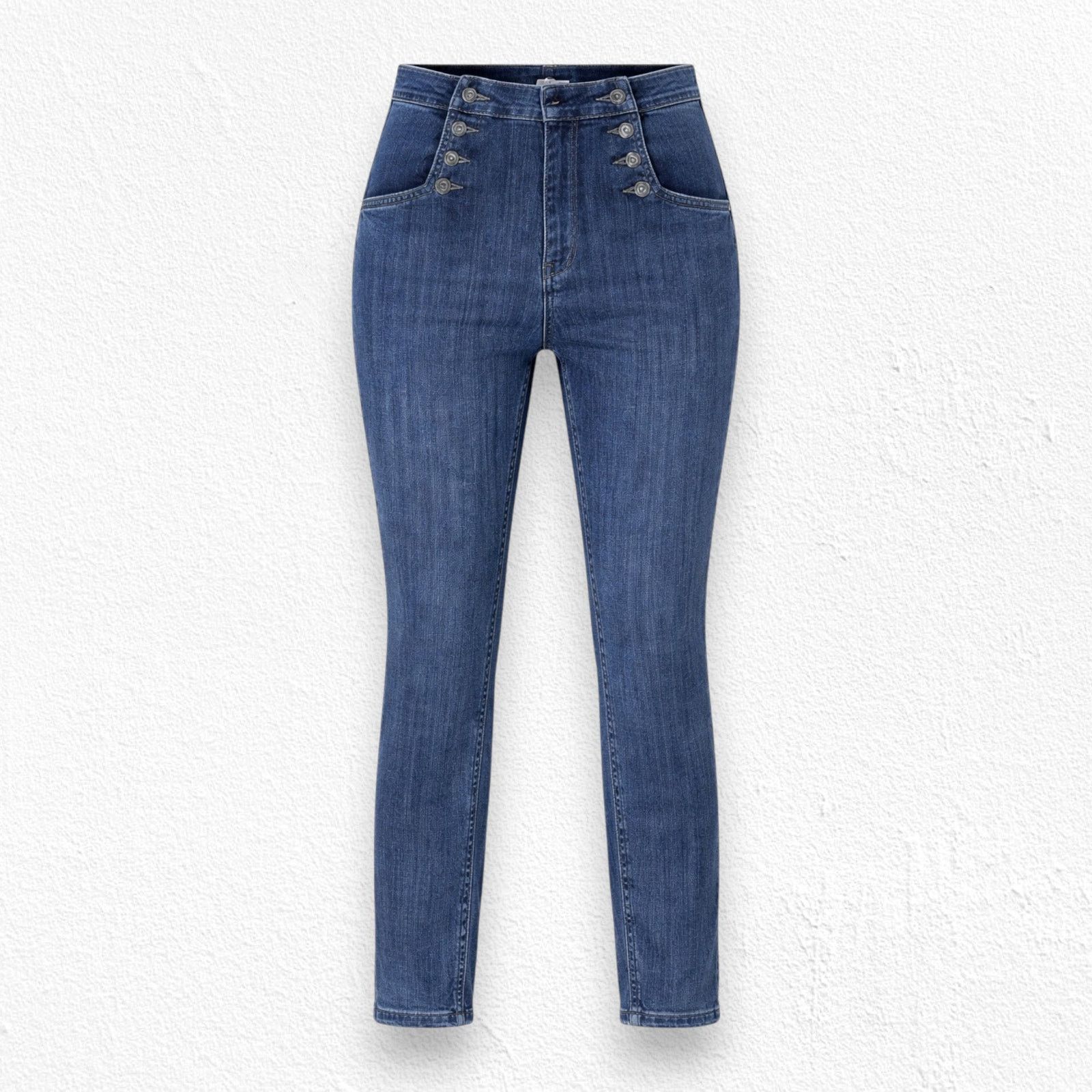 Bdg BDG High Rise Button Front Skinny Jeans Size 28 Size 28" / US 6 / IT 42 - 1 Thumbnail