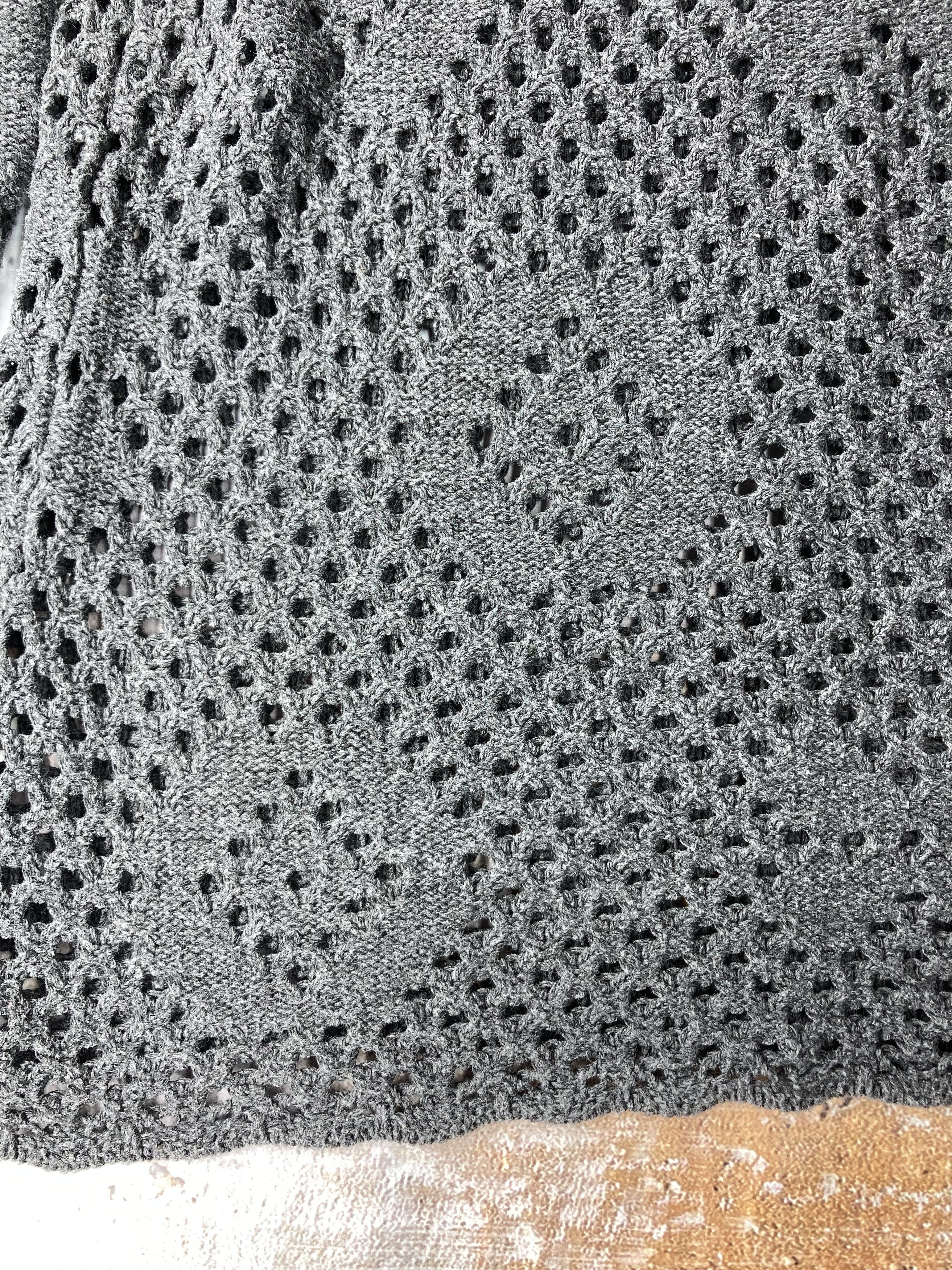 Japanese Brand Vintage Mesh Sweater Women's Size S Size S / US 4 / IT 40 - 8 Thumbnail