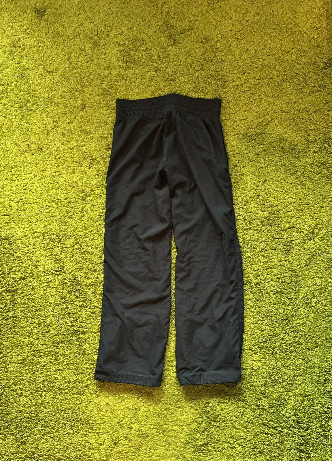 Nike Nike 2000s vintage Y2K knit logo wide leg trek pants Size US 30 / EU 46 - 2 Thumbnail
