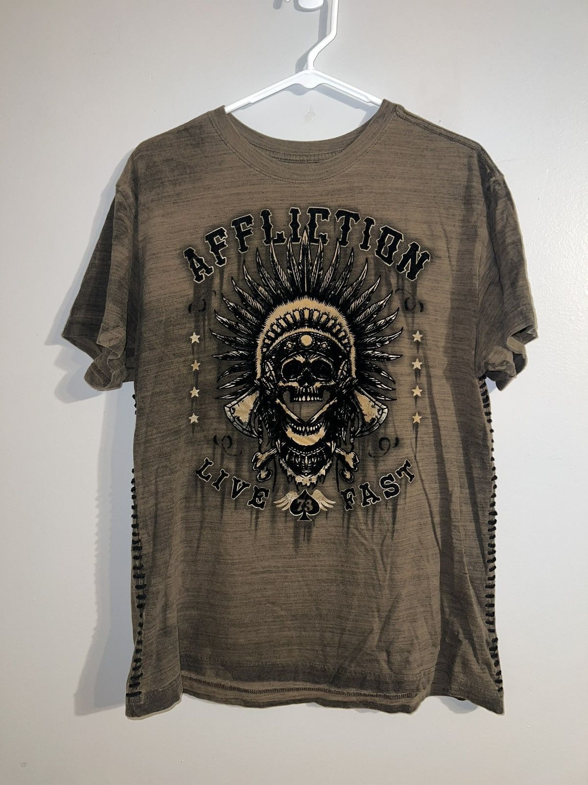 Affliction Affliction Native American Tee Size US L / EU 52-54 / 3 - 2 Thumbnail