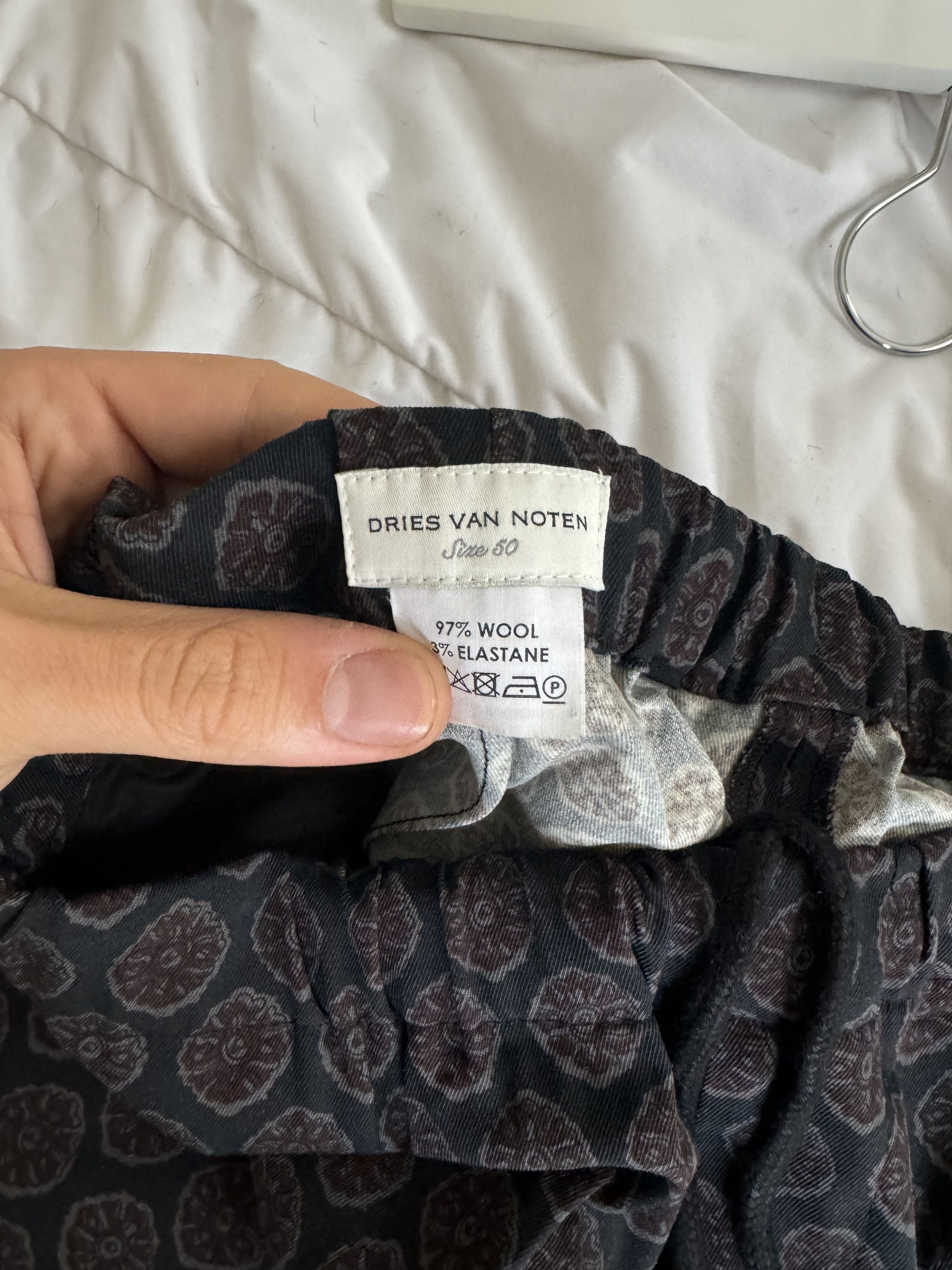 Dries Van Noten Patterned Pants Size US 34 / EU 50 - 5 Thumbnail