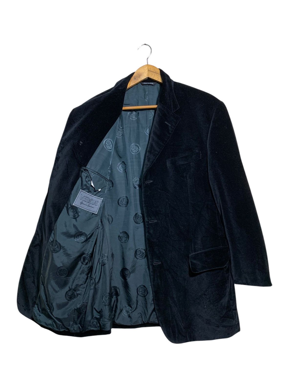 Versace × Versus Versace 🔥VERSUS GIANNI VERSACE VELVET CASUAL JACKETS Size US S / EU 44-46 / 1 - 1 Thumbnail