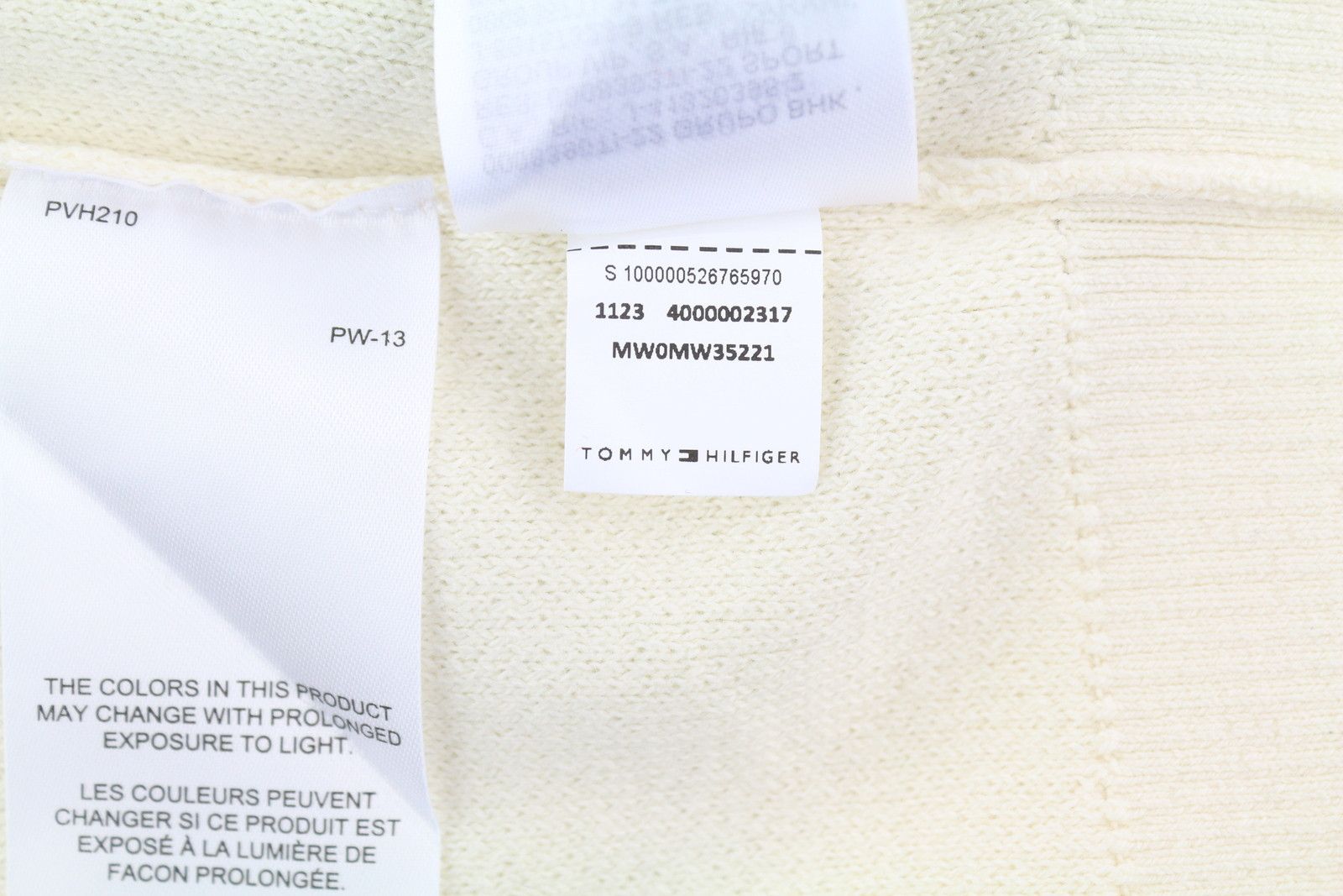 Tommy Hilfiger MONOTYPE COLOURBLOCK CREW NECK L Pullover Jumper 85319 Size US L / EU 52-54 / 3 - 9 Thumbnail