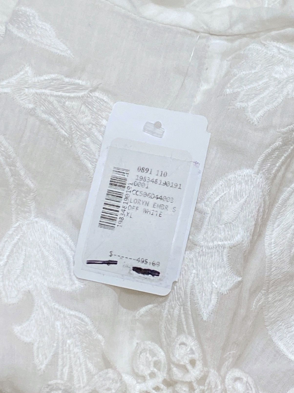 Alice + Olivia ALICE + OLIVIA Loryn Embroidered Short-Sleeve Blouse size XL Size XL / US 12-14 / IT 48-50 - 15 Thumbnail