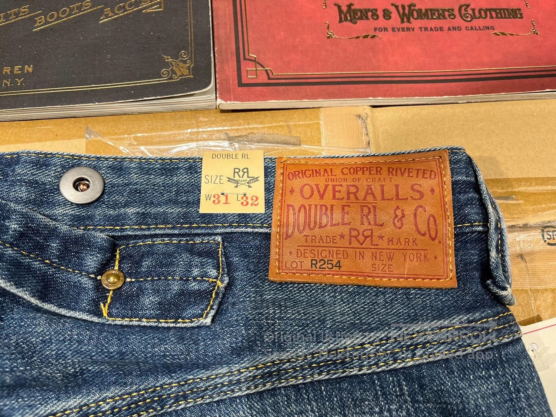 RRL Ralph Lauren RRL Distressed Denim Jeans by Ralph Lauren. Size US 32 / EU 48 - 6 Thumbnail