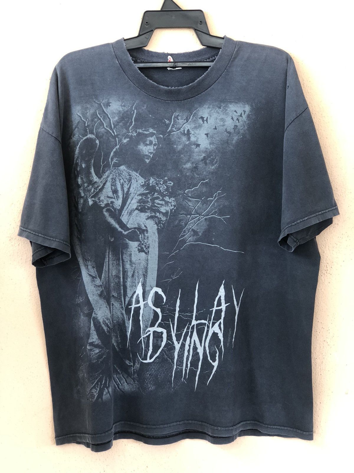 Band Tees × Vintage Vintage As I Lay Dying Distressed Metal Tee Size US XL / EU 56 / 4 - 1 Thumbnail