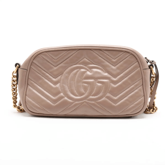 Gucci GG Marmont Chevron Leather Shoulder Bag Size ONE SIZE - 2 Thumbnail