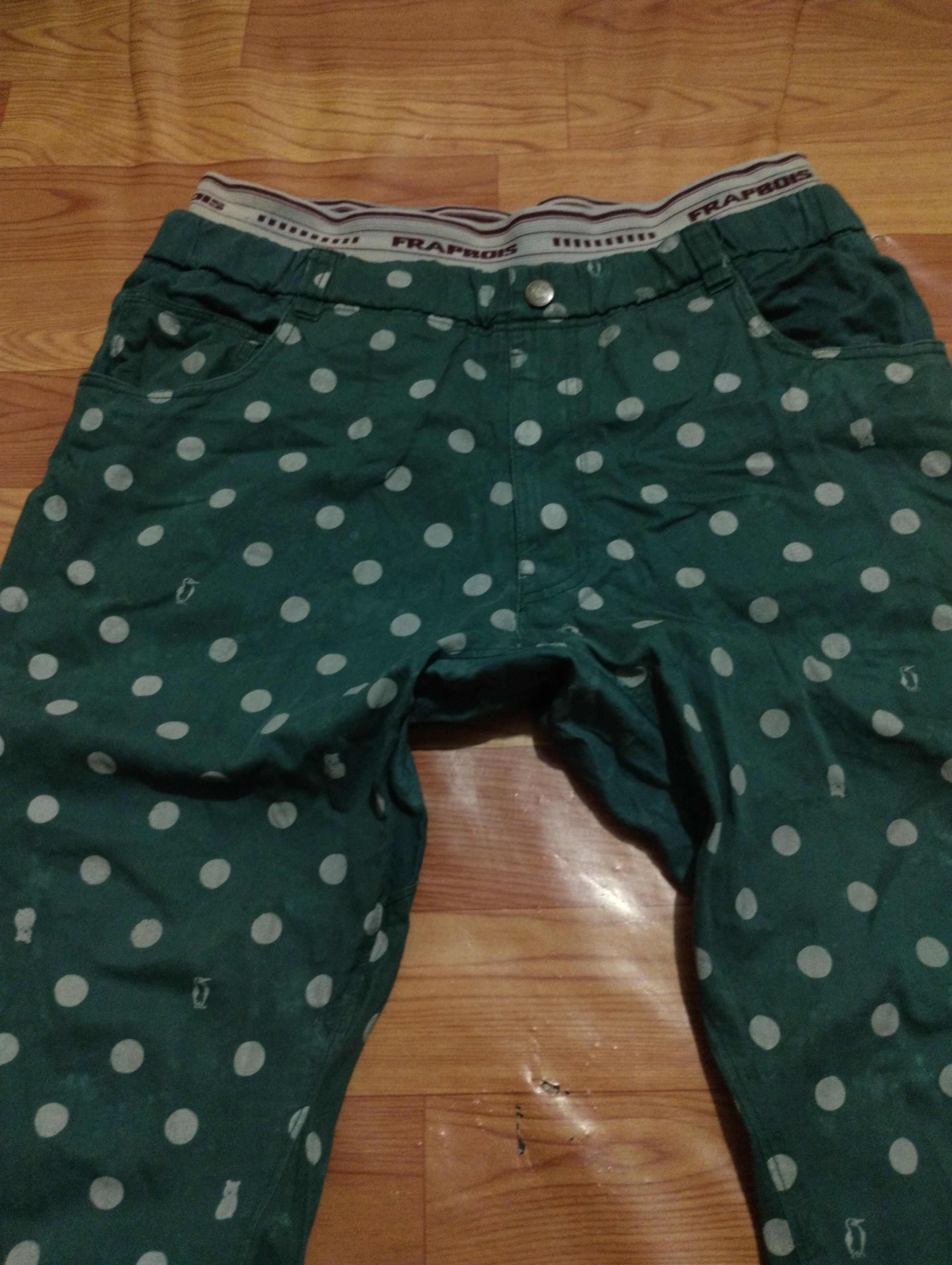 Issey Miyake Frapbois Polkadot Washed Chinos Pants Size US 34 / EU 50 - 4 Thumbnail