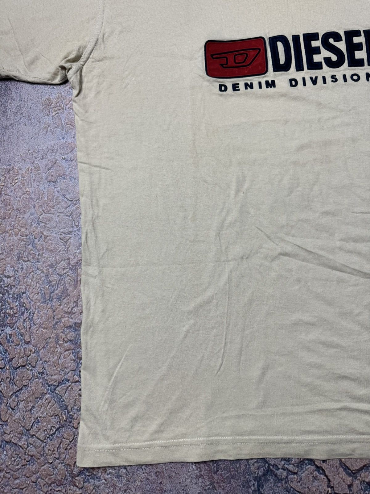 Diesel × Vintage Vintage T-Shirt Diesel Big Logo Punk Y2k Japan Style Size US XXL / EU 58 / 5 - 2 Thumbnail