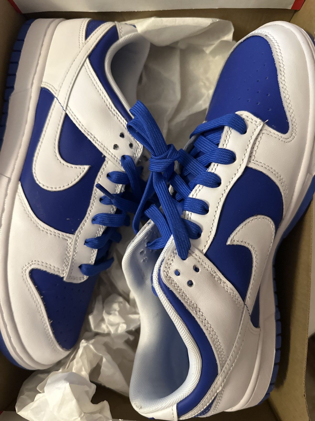 Nike Dunk 9.5 Blue/White Size US 9.5 / EU 42-43 - 8 Thumbnail
