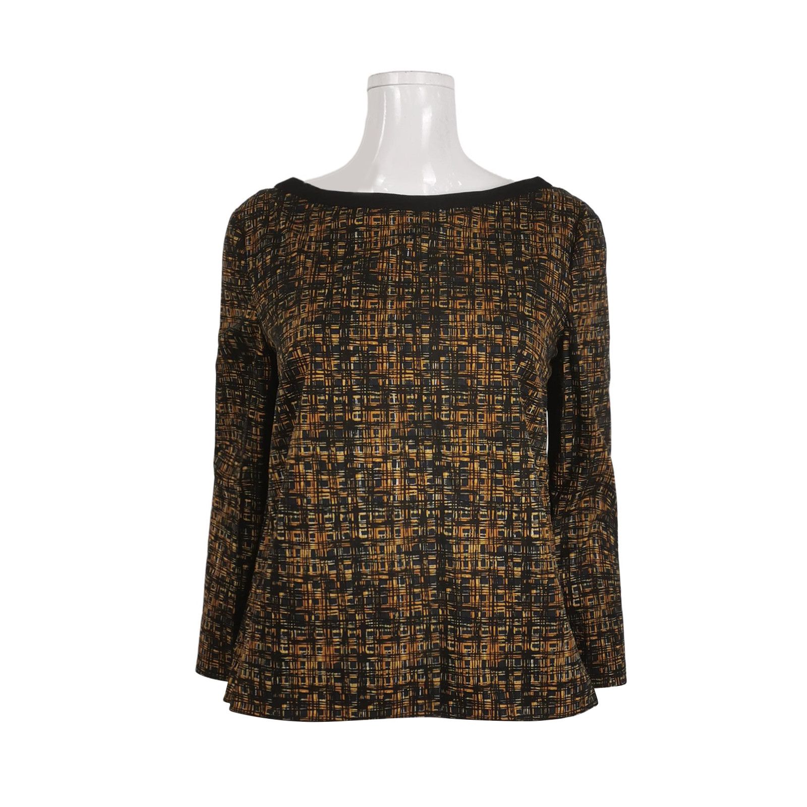 Prada Prada Geometric Print Blouse Size 42 Size M / US 6-8 / IT 42-44 - 1 Thumbnail