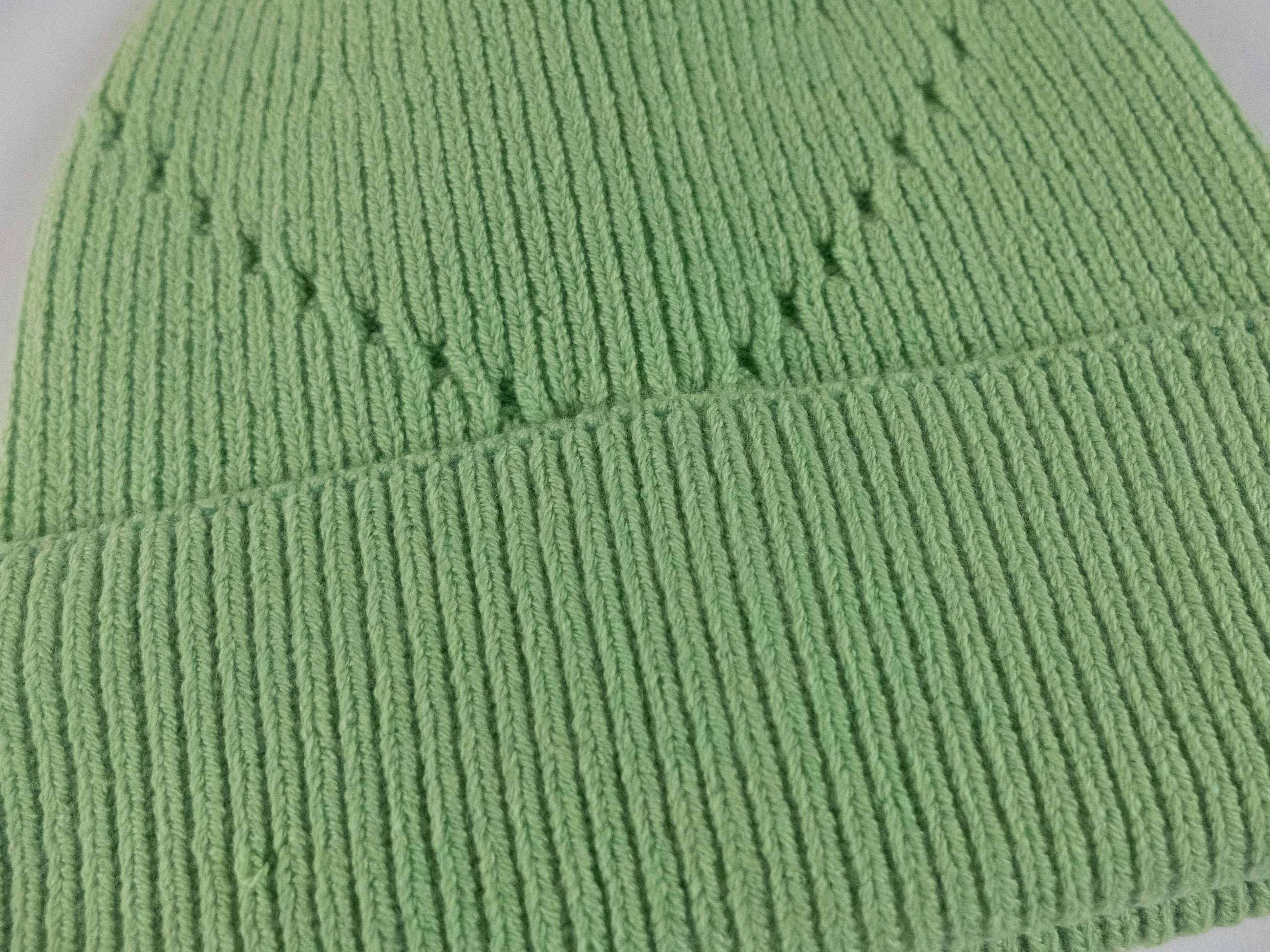 Bottega Veneta BOTTEGA VENETA pastel green cashmere beanie hat One Size q Size ONE SIZE - 2 Thumbnail