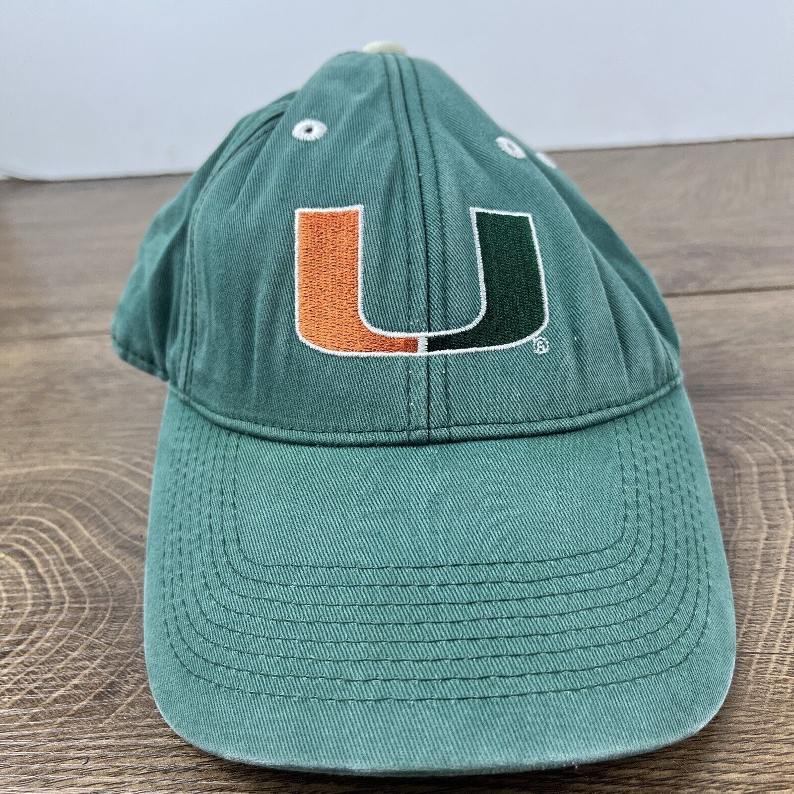 Other Miami Hurricanes Hat Adjustable Hat Green Adjustable Hat Gre Size ONE SIZE - 3 Thumbnail