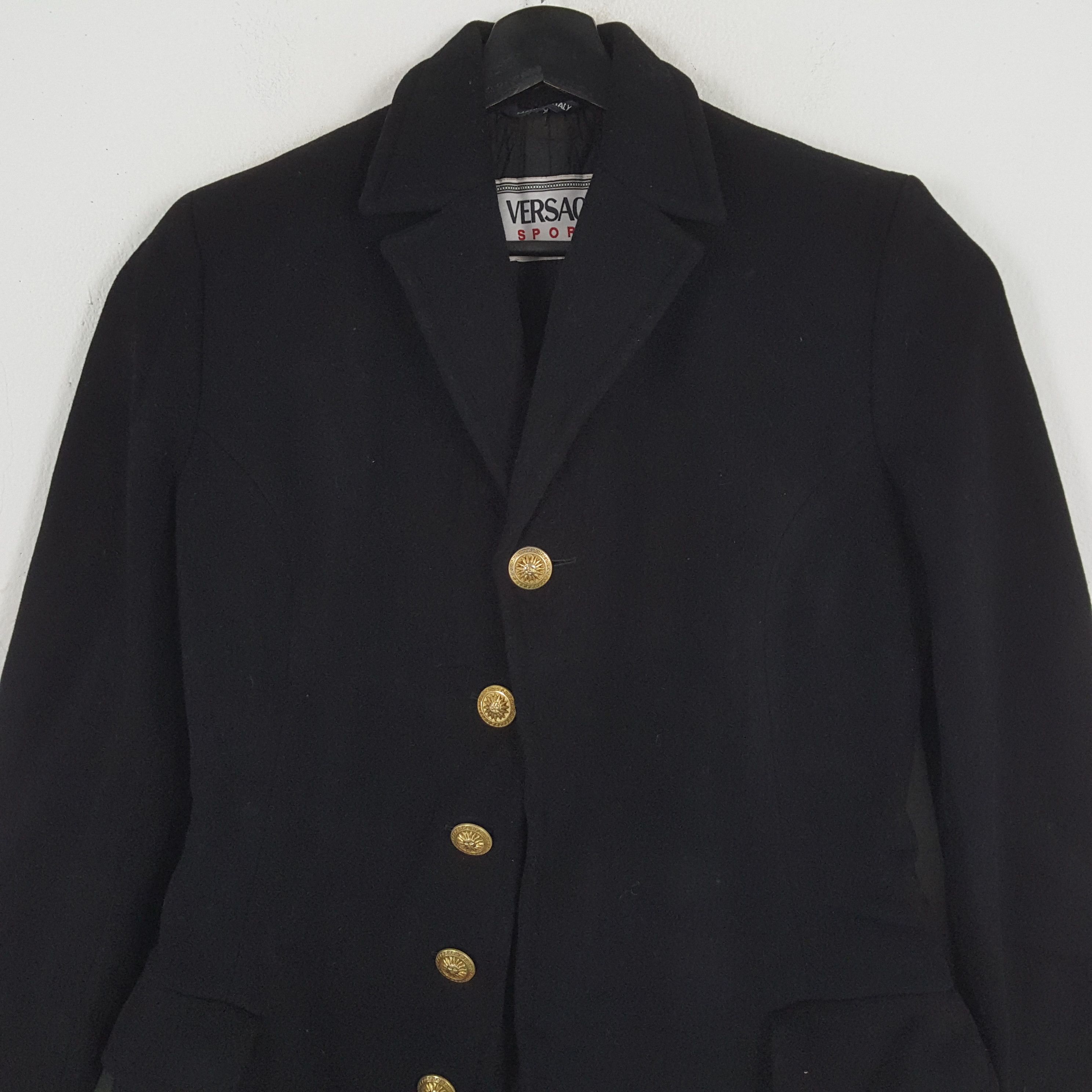 Versace × Vintage VERSACE SPORT Fashion Brand Jacket Size US S / EU 44-46 / 1 - 2 Thumbnail